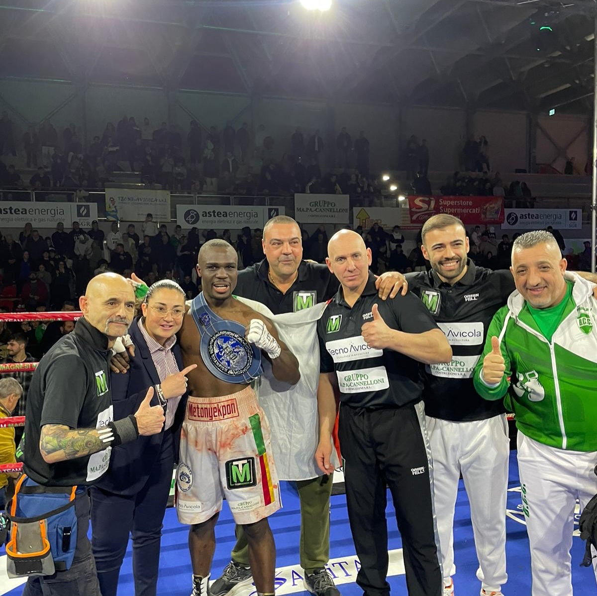 Charly Metonyekpon è il nuovo Campione EBU silver dei Superleggeri.