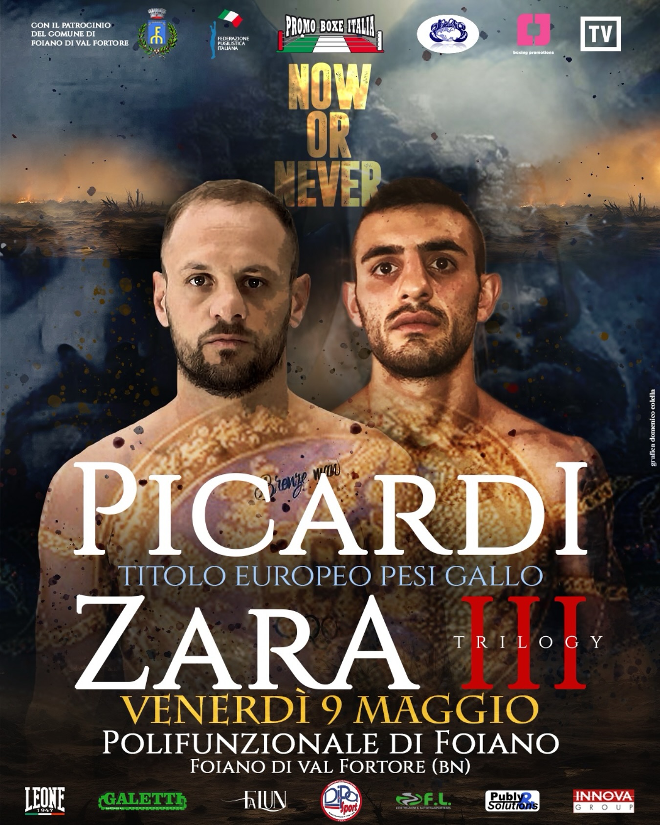 TITOLO EUROPEO PESI GALLO: IL 9 MAGGIO IL DERBY TRICOLORE PICARDI VS ZARA 