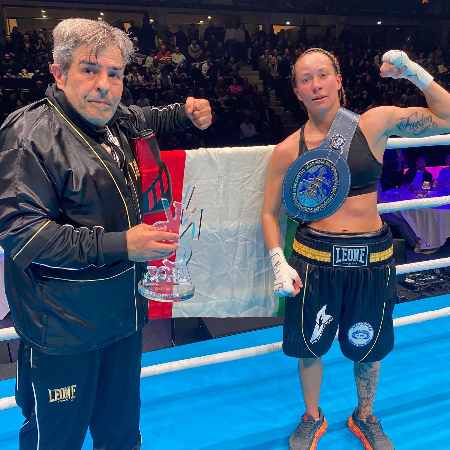  Titolo EBU silver Supergallo - BIANCA VOGLINO CONQUISTA IL TITOLO IN FRANCIA 