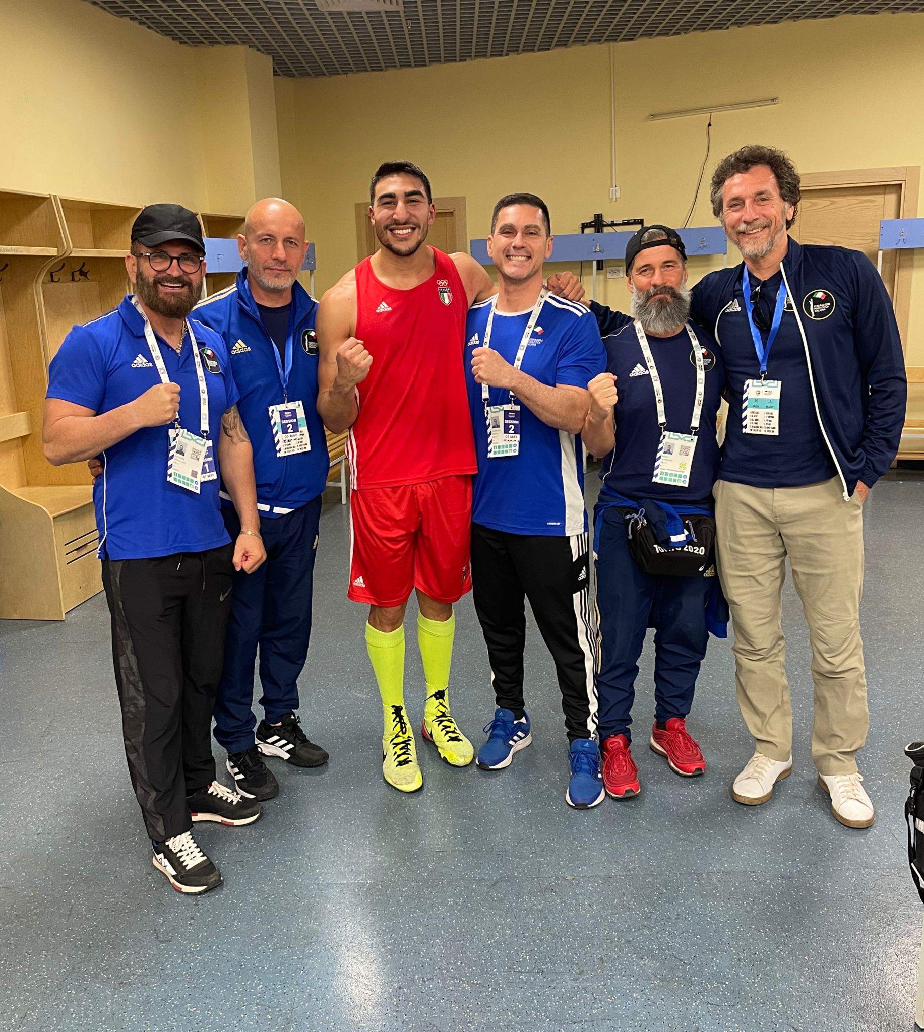 Mondiali Elite Maschili Tashkent (UZB) 2023 - DAY 5 - Vittoria per il 92 Kg Mouhiidine e Sconfitta per il 57 Kg Baldassi. Domencia 7/5 sul ring Cavallaro 75 Kg