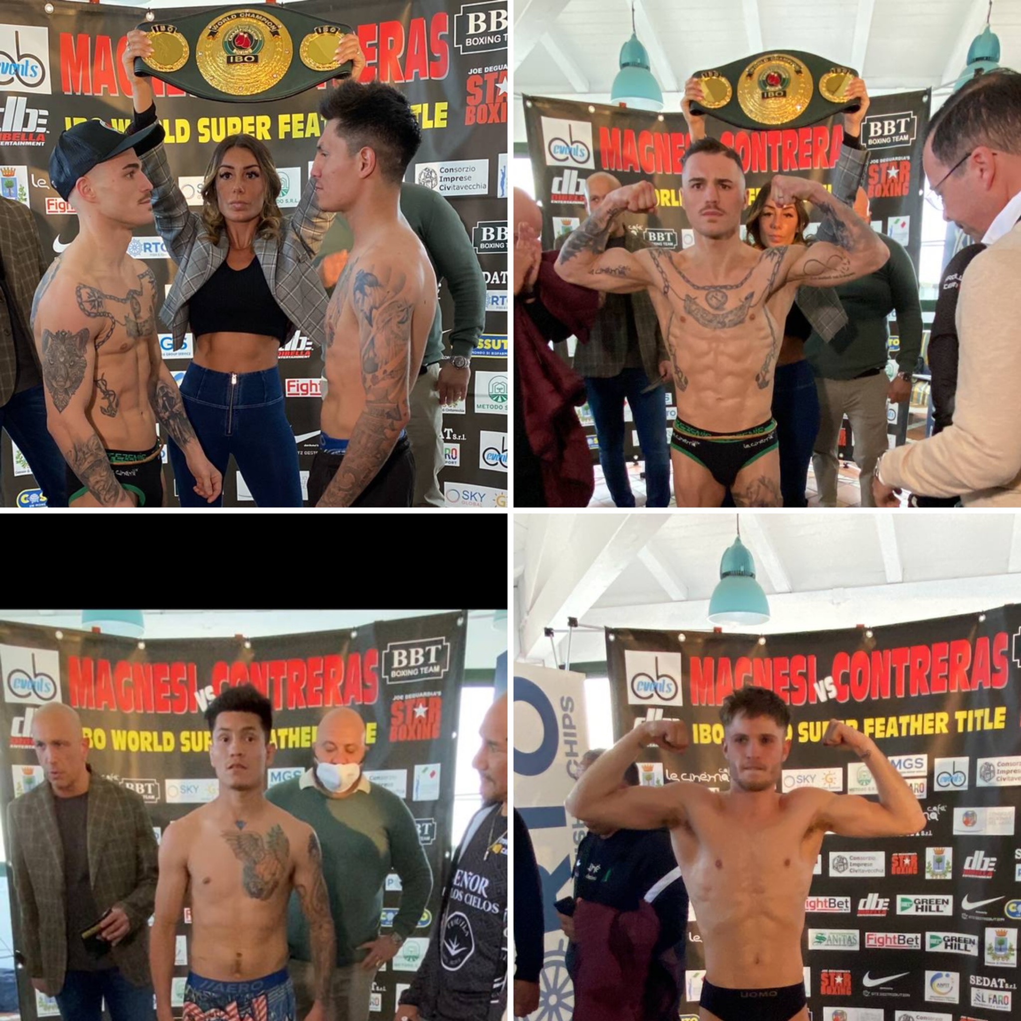 A CIVITAVECCHIA L’ATTESO MONDIALE IBO MAGNESI vs CONTRERAS IN DIRETTA SU DISCOVERY+ E SU EUROSPORT 2 - PESO FATTO!