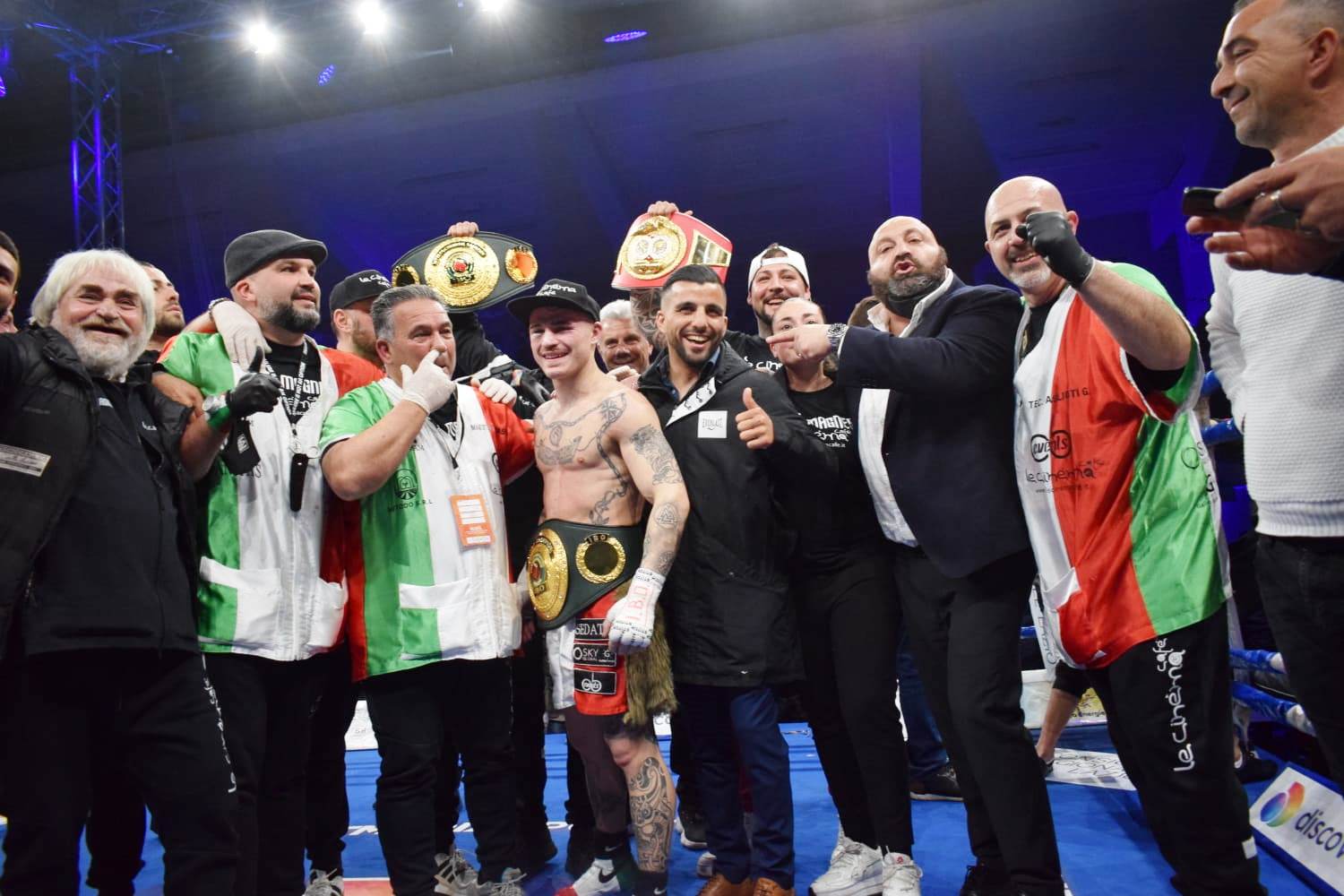 Civitavecchia Boxing Night - MAGNESI SI CONFERMA CAMPIONE DEL MONDO IBO SUPERPIUMA 