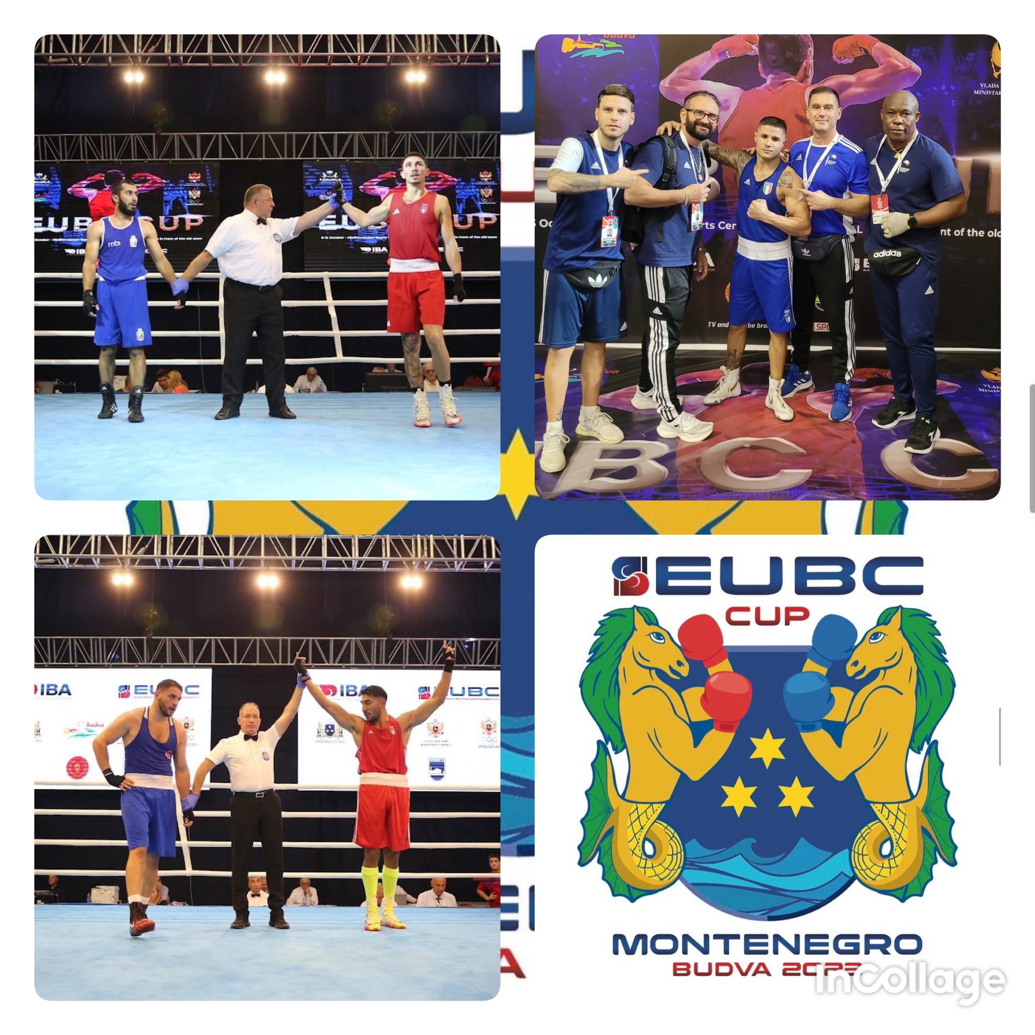 EUBC CUP BUVDA 2023:  SEMIFINALI: MALANGA IN FINALE 67 Kg, SERRA 54 KG.  IN SERATA SUL RING MOUHIIDINE 92 KG 