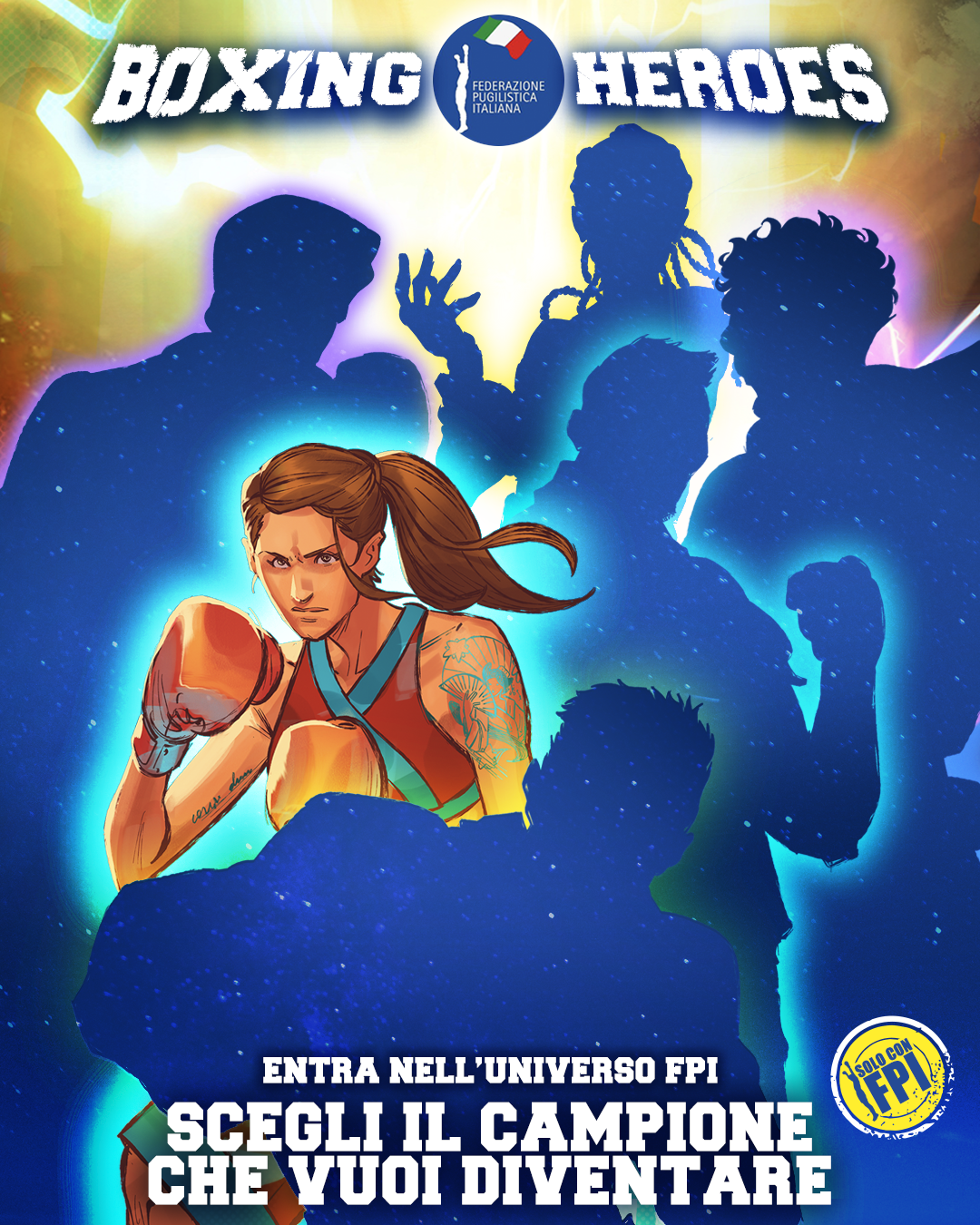 I Boxing Heroes a Romics 2022 I Campioni di Pugilato diventano Eroi dei Fumetti e dei Cartoon