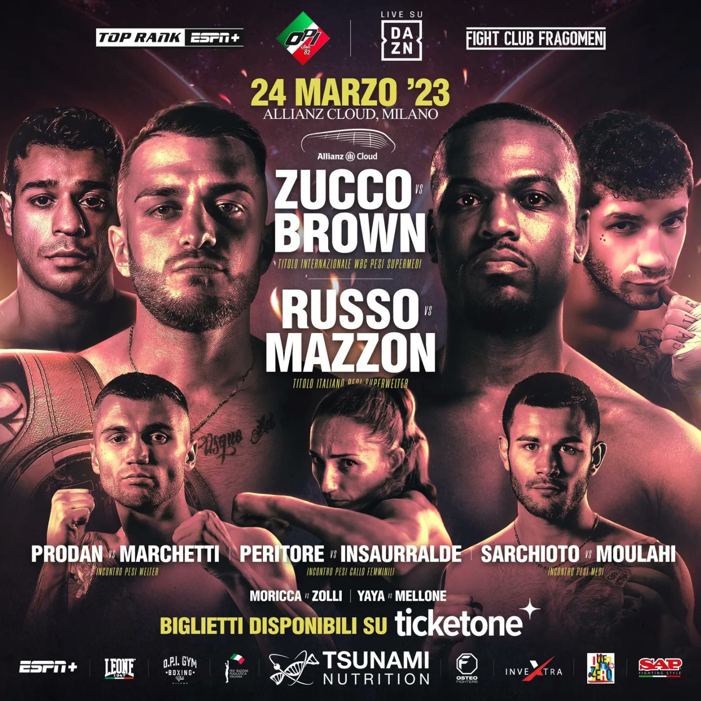 Dieci giorni alla Milano Boxing Night: aggiornamento sulla card e la tv