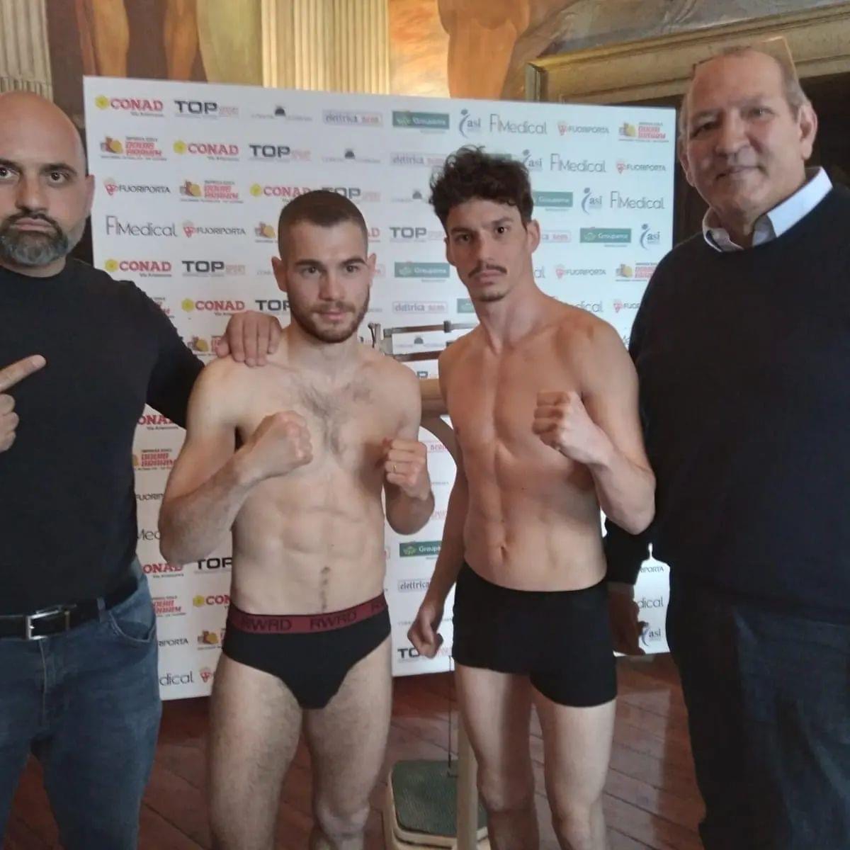 TUTTO PRONTO PER LA FERRARA BOXING NIGHT - MAIN EVENT MUSACCHI vs OCCHINERO PER IL TITOLO ITALIANO PIUMA - INFO LIVESTREAMING & TV