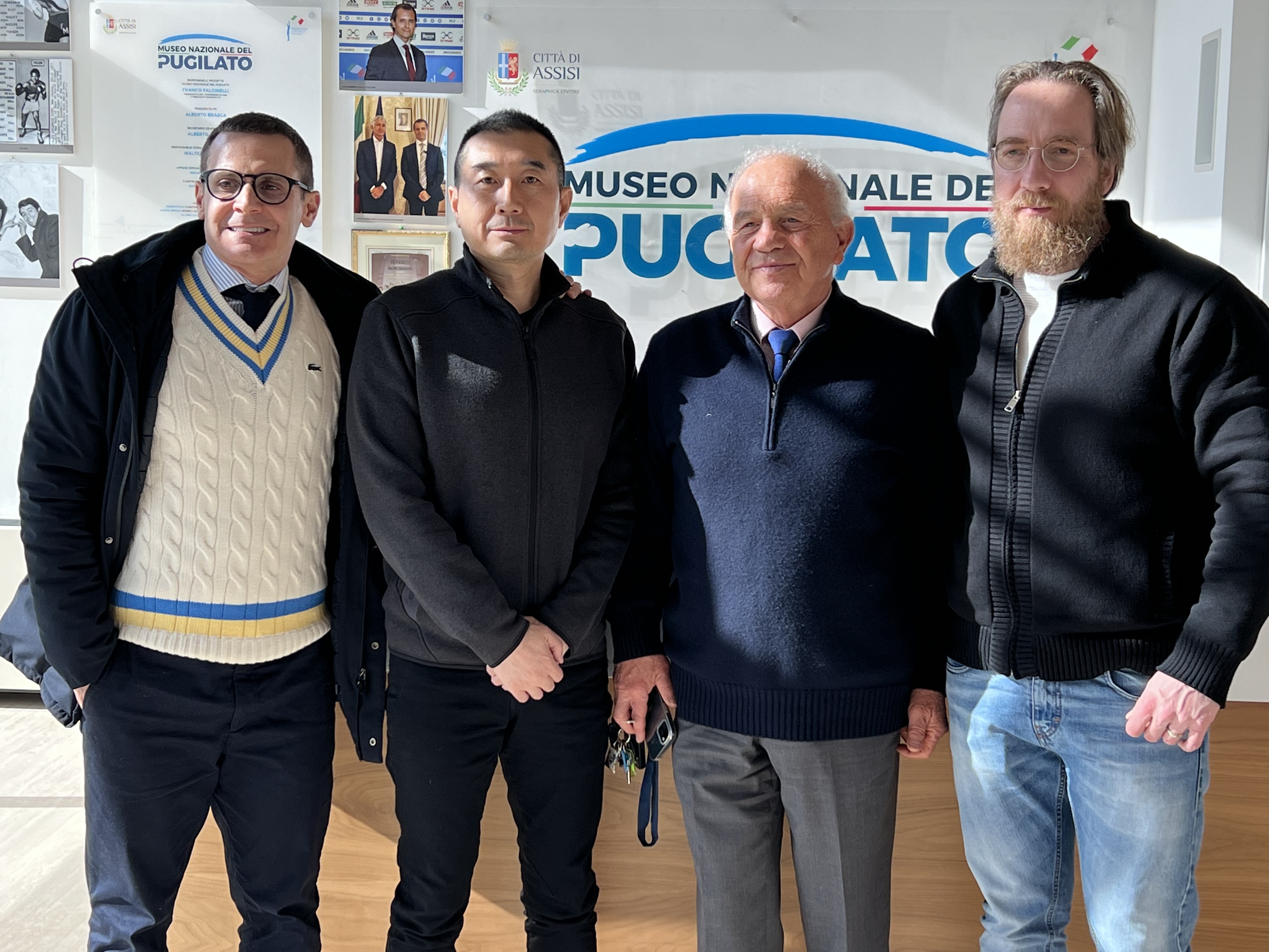 Boxe e Tecnologia: L'incontro al Centro Pugilistico Italiano di Santa Maria degli Angeli tra la Empower e il Pres. Onorario FPI Falcinelli 