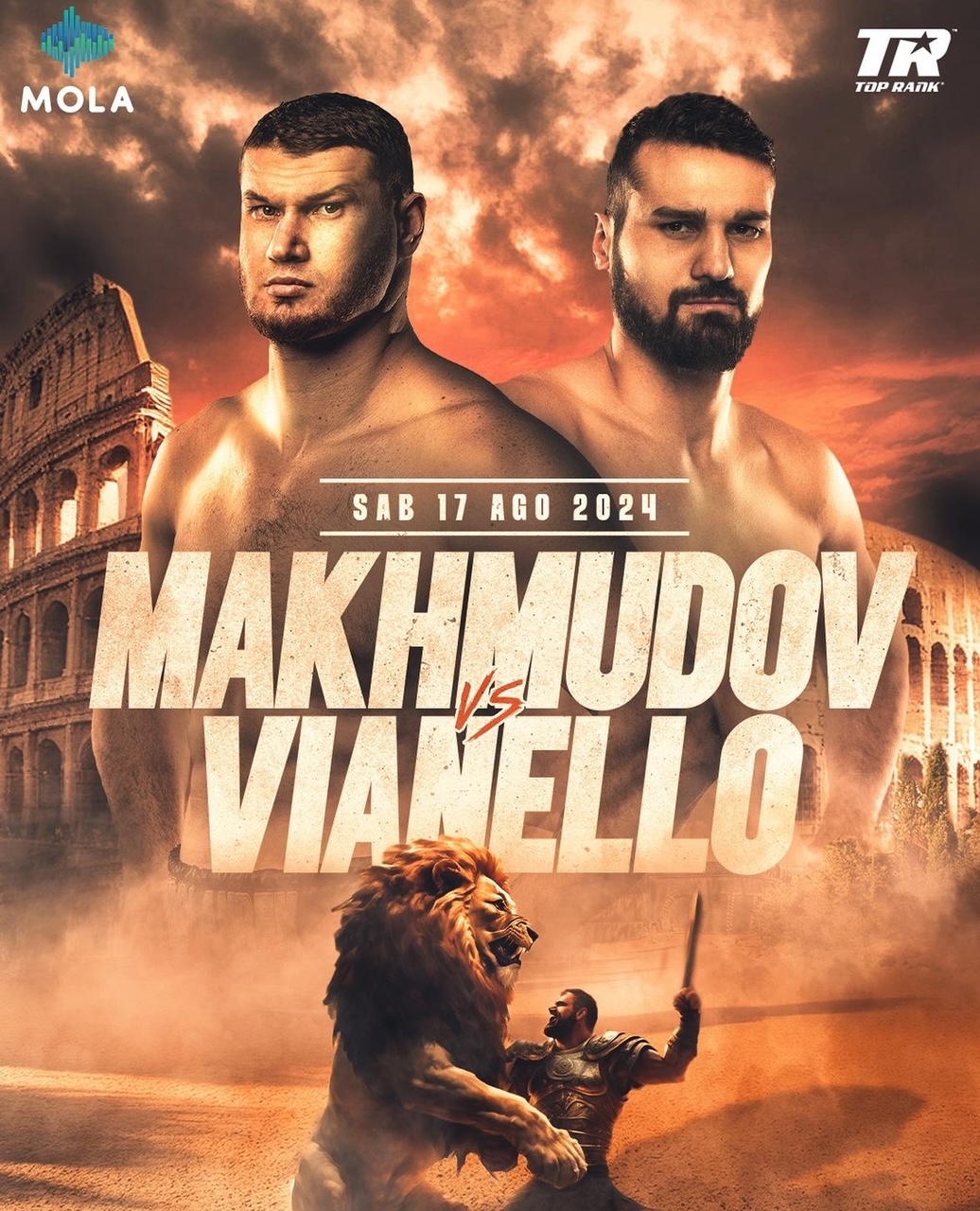 IL PROSSIMO 17 AGOSTO IN CANADA GUIDO VIANELLO sfiderà  Arslanbek Makhmudov