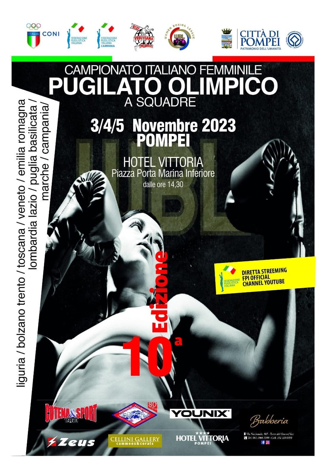 WBL 2023: A POMPEI DAL 3 AL 5 NOVEMBRE 