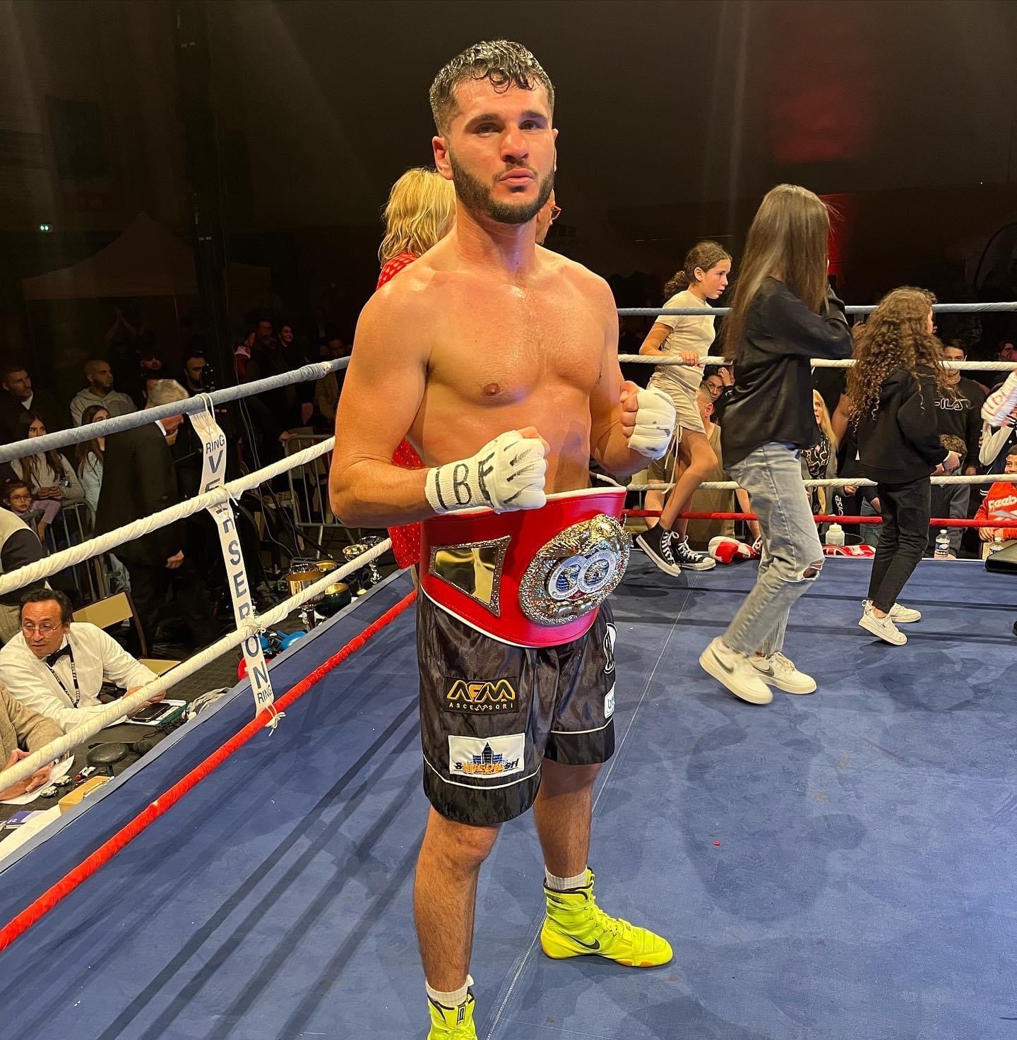 Alessio Lillo Mastronunzio nuovo Campione Int. IBF Superwelter 