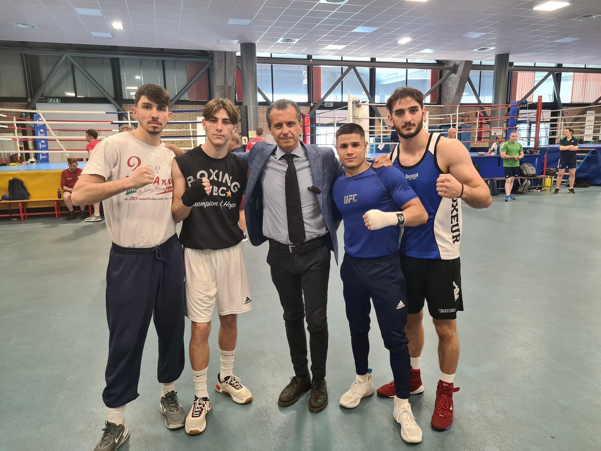 Il Presidente FPI Flavio D'Ambrosi ad Assisi incontra gli Azzurri e le Azzurre in vista del Torneo di Qualificazione Olimpica 