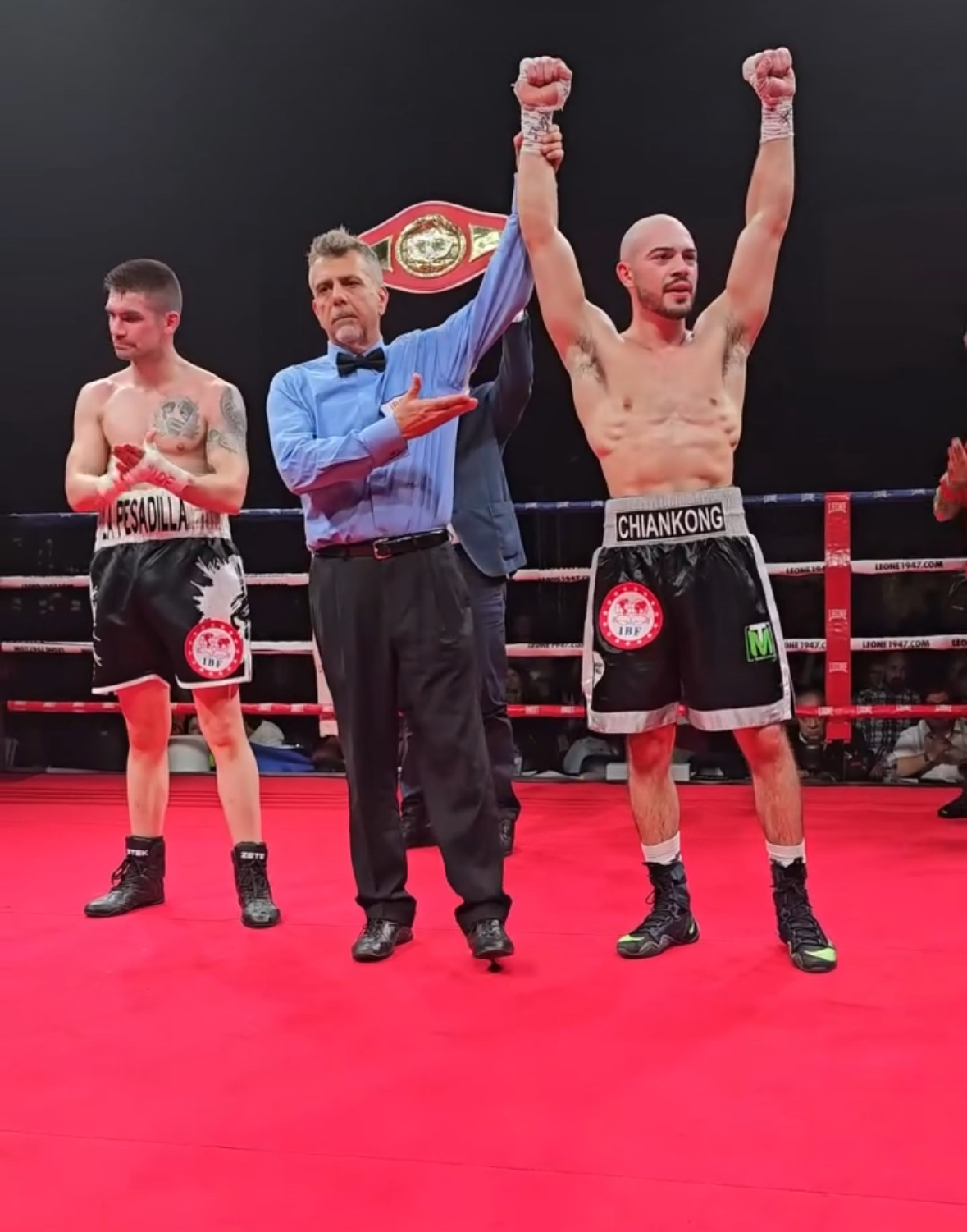 LUCA CHIANCONE NUOVO CAMPIONE MEDITERRANEO IBF 