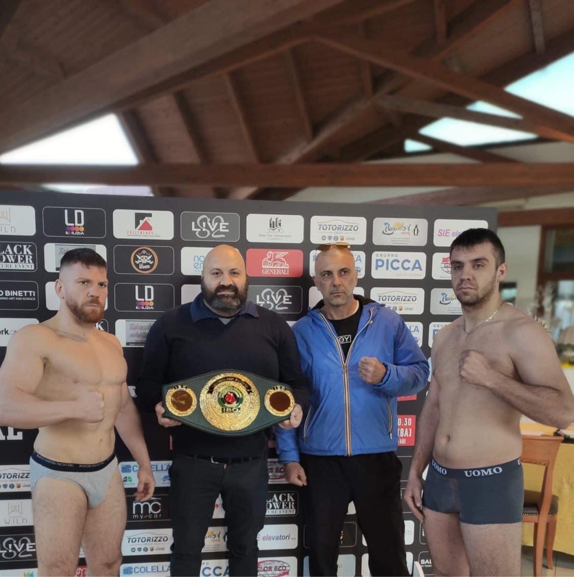 Molfetta Boxing Night - TUTTO PRONTO PER IL Mediterraneo Cruiser Squeo vs Smajlovic