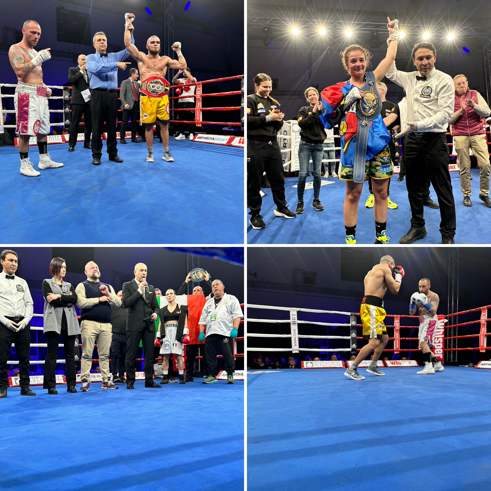 I risultati della Roma Boxing Night targata BBT 