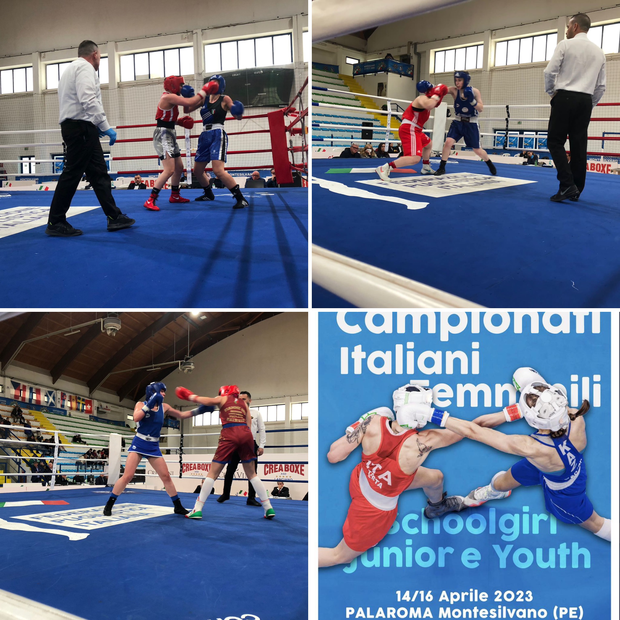 Campionati Italiani Schoolgirl, Junior e Youth F 2023 - Montesilvano 14-16 Aprile p.v. - RISULTATI SEMIFINALI + PROGRAMMA FINALISSIME 