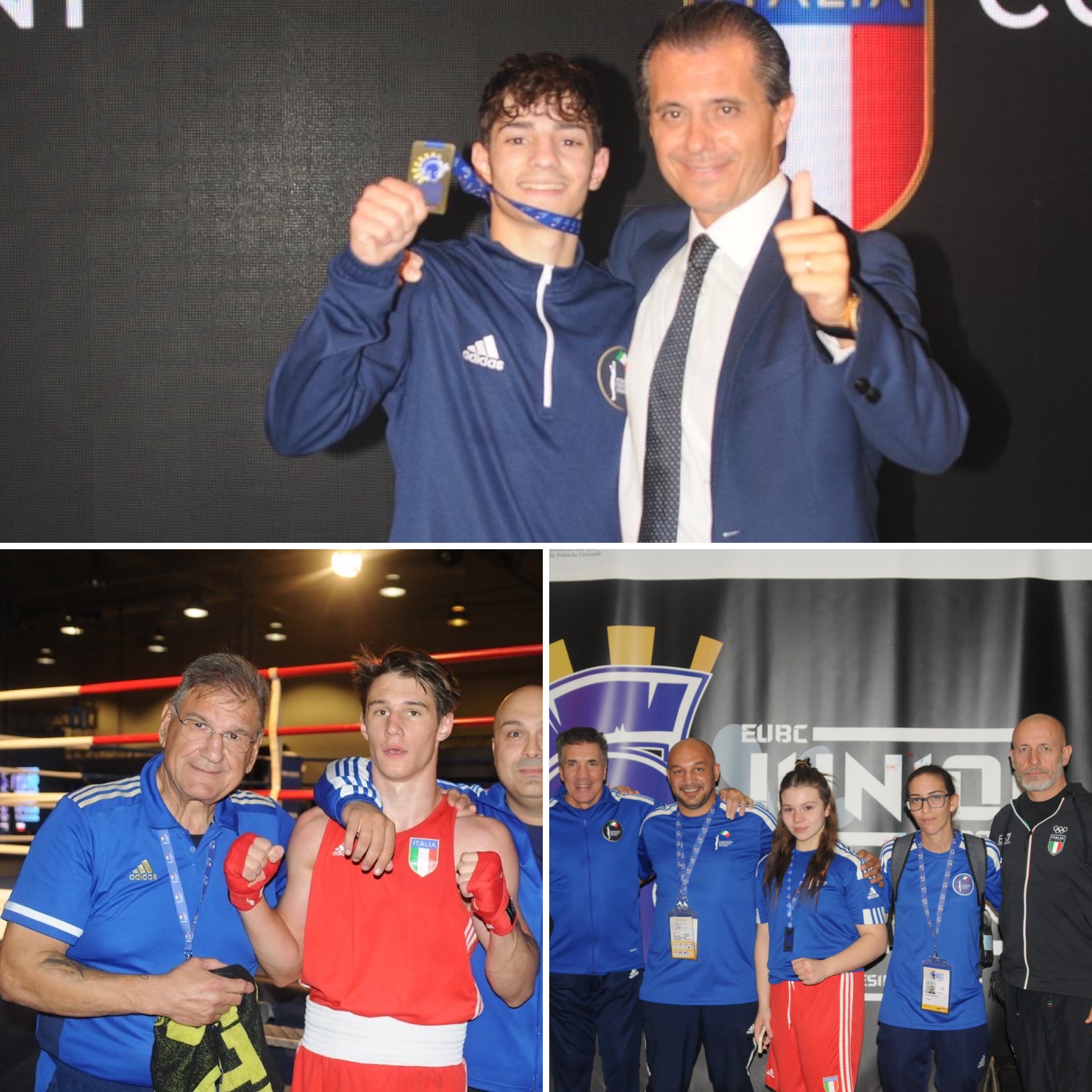 Europei Junior M/F Montesilvano 2022:  ORO PER SARSILLI E MARSALA, ARGENTO PER GOLINELLI - ITABOXING A 11 MEDAGLIE 