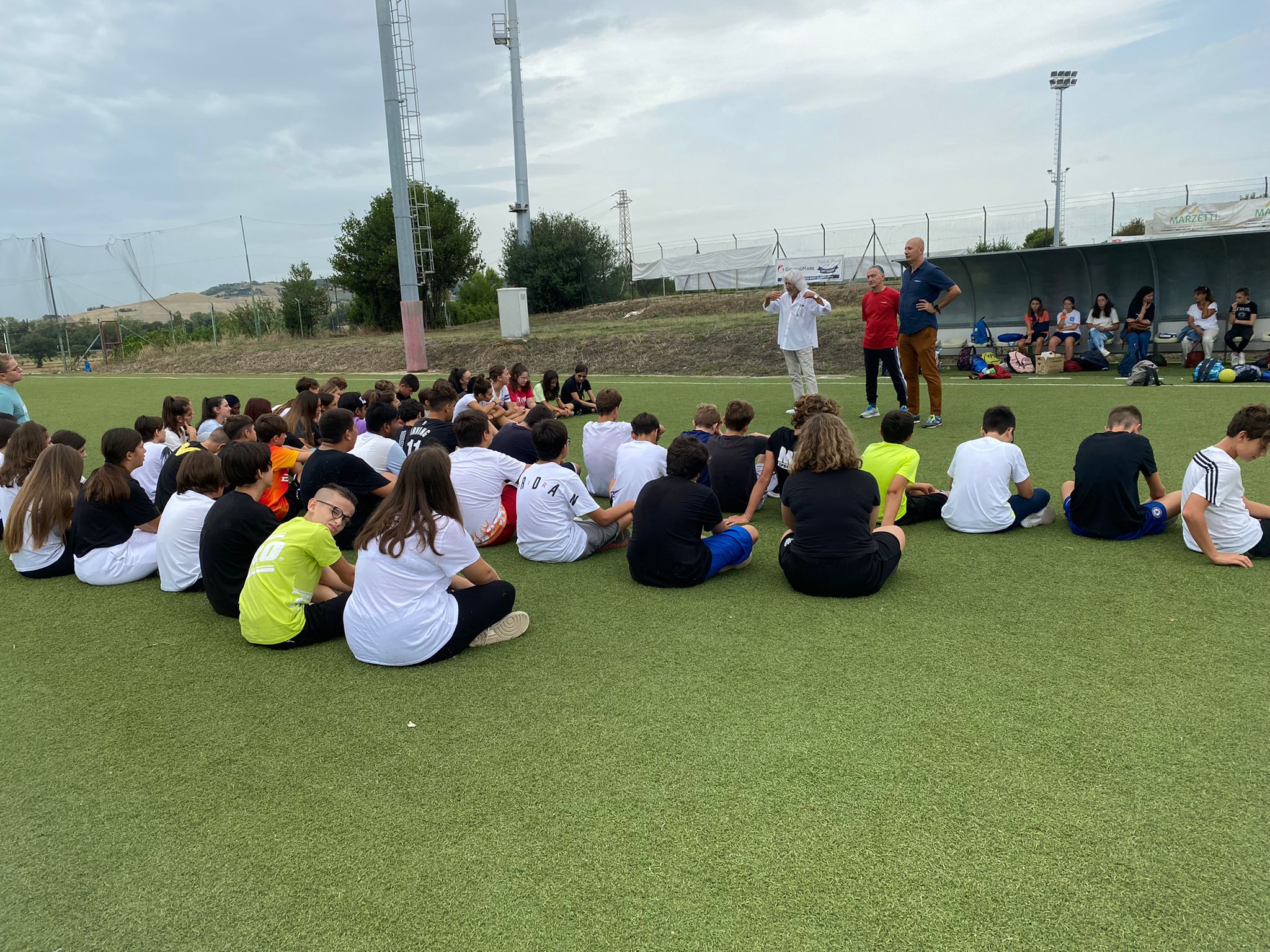 Il CR FPI MARCHE fa visita ai ragazzi della Scuola Marconi Porto Sant’Elpidio