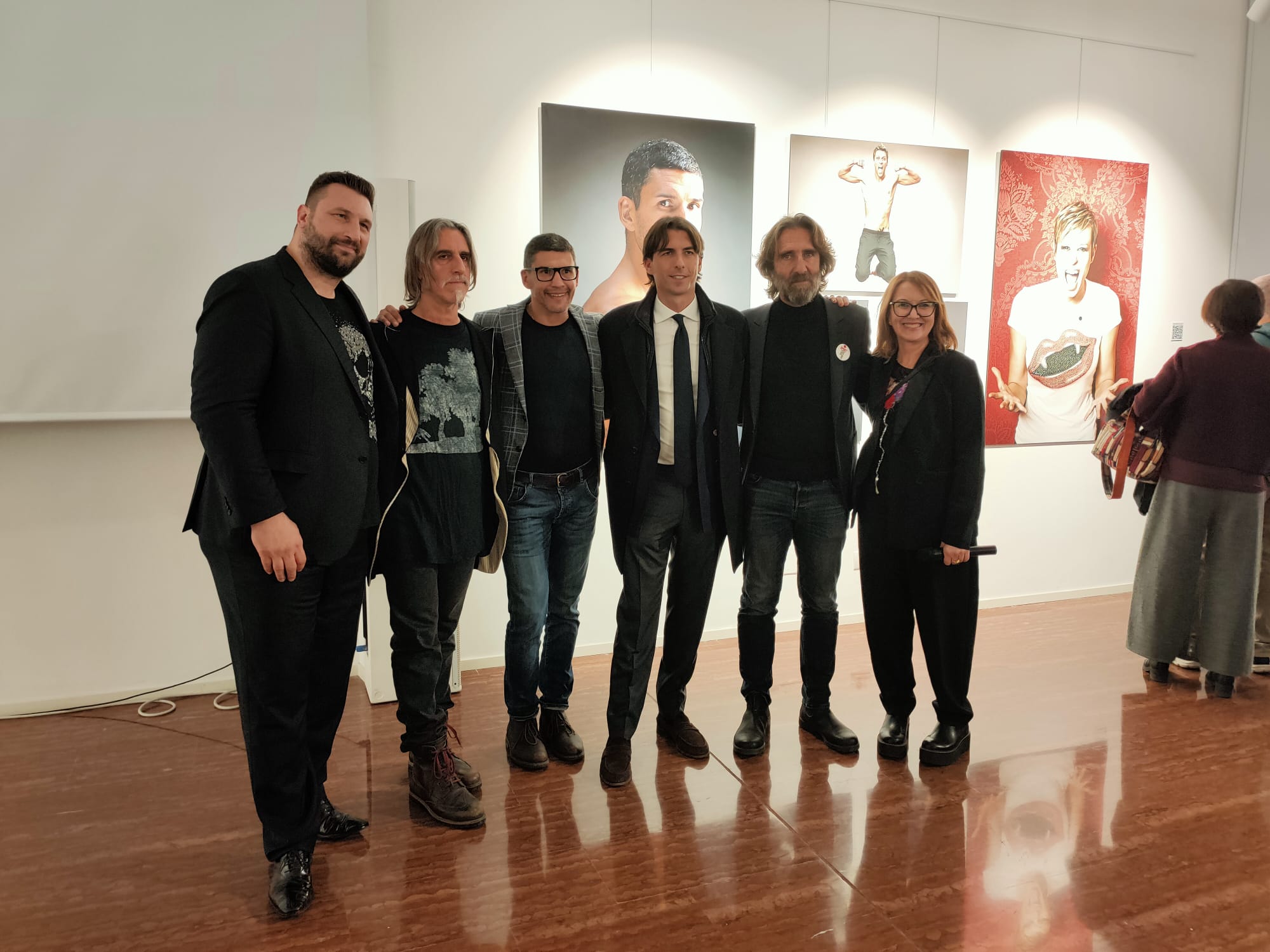 PORTRAITS OF SPORT Fotografie di Fabio Lovino A cura di Roberta de Fabritiis Roma, Palazzo Merulana 11-19 Marzo 2023 - Apertura della Mostra con Cammarelle e Blandamura 