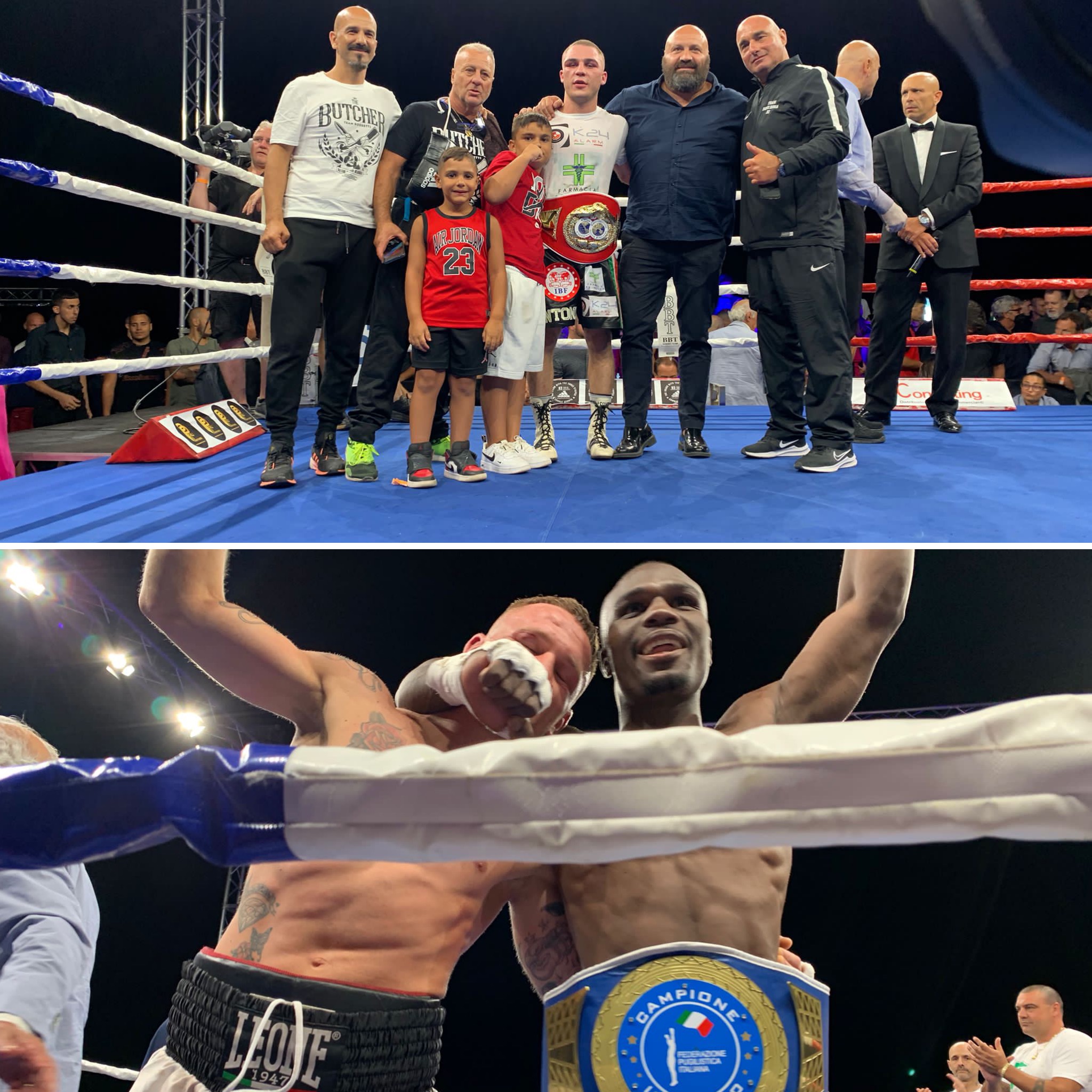 ROMA BOXING NIGHT - GRANDE SPETTACOLO PUGILISTICO NELLA SERATA BBT RIPRESA DA RAISPORT