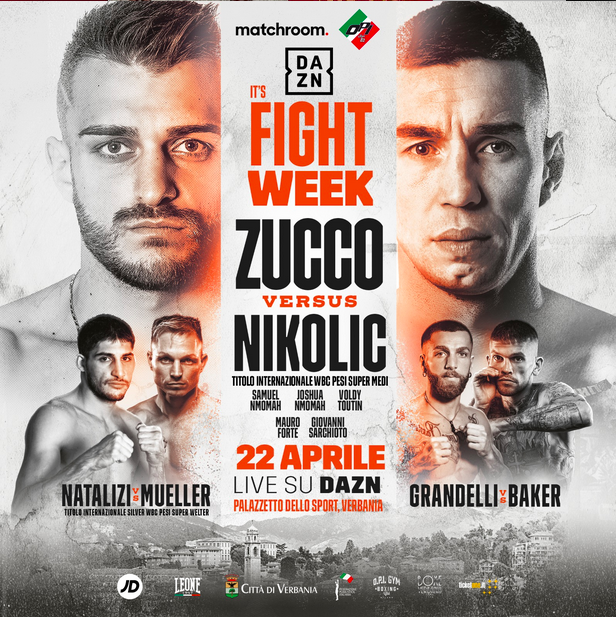 Venerdì 22 la Verbania Boxing Night targata OPI 82 con diretta su DAZN