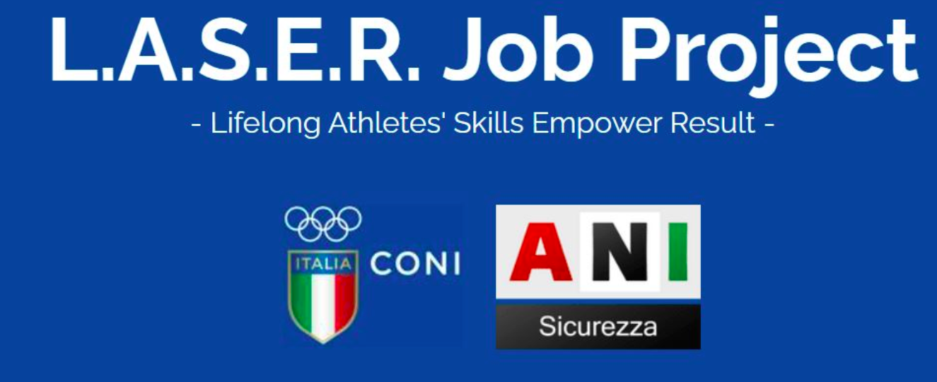 “LASER JOB PROJECT” – TEMPO FINO AL 13 APRILE 2023 PER INVIARE LE CANDIDATURE AL PROGETTO PER GLI ATLETI DI CONI E SICURITALIA