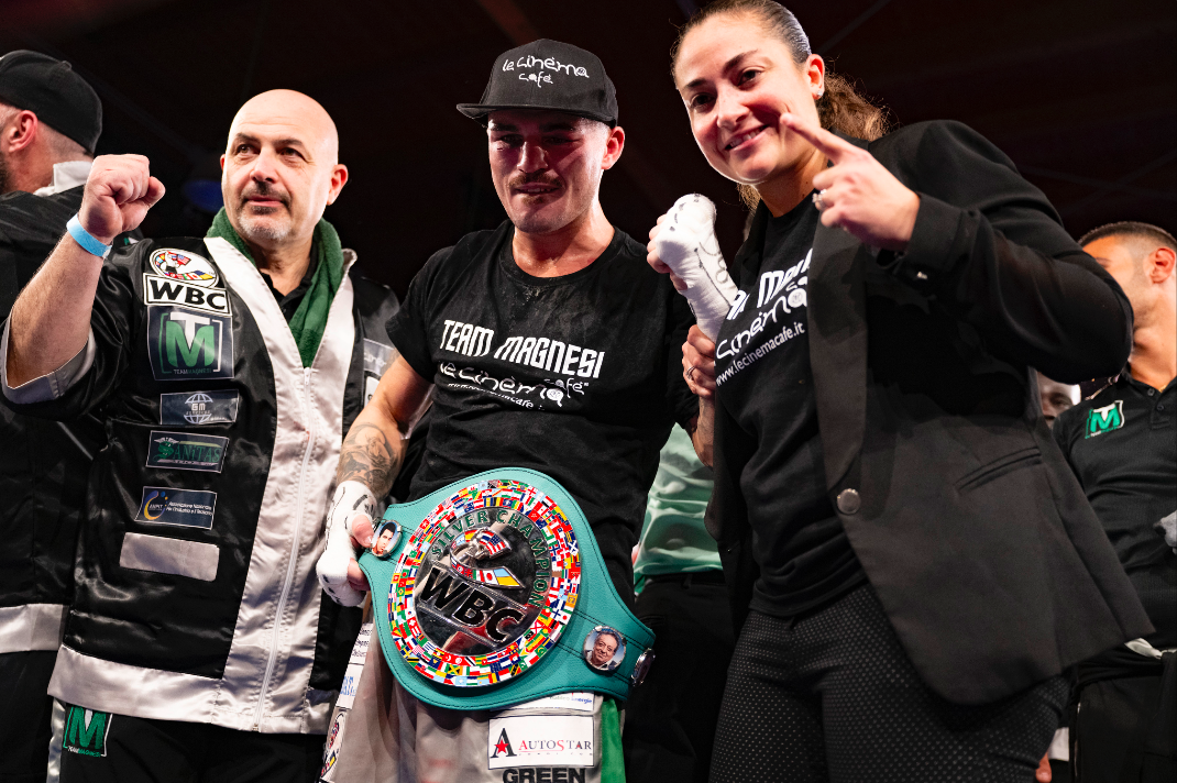ROma Boxing Night: Magnesi si conferma Campione del Mondo Silver Superpiuma WBC 