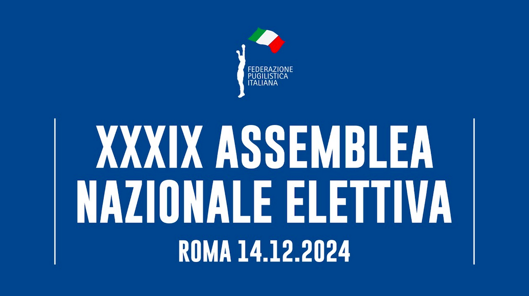 DOMANI 14 DICEMBRE 2024 L'Assemblea Nazionale Ordinaria Elettiva PRESSO HOTEL HILTON ROME AIRPORT A FIUMICINO