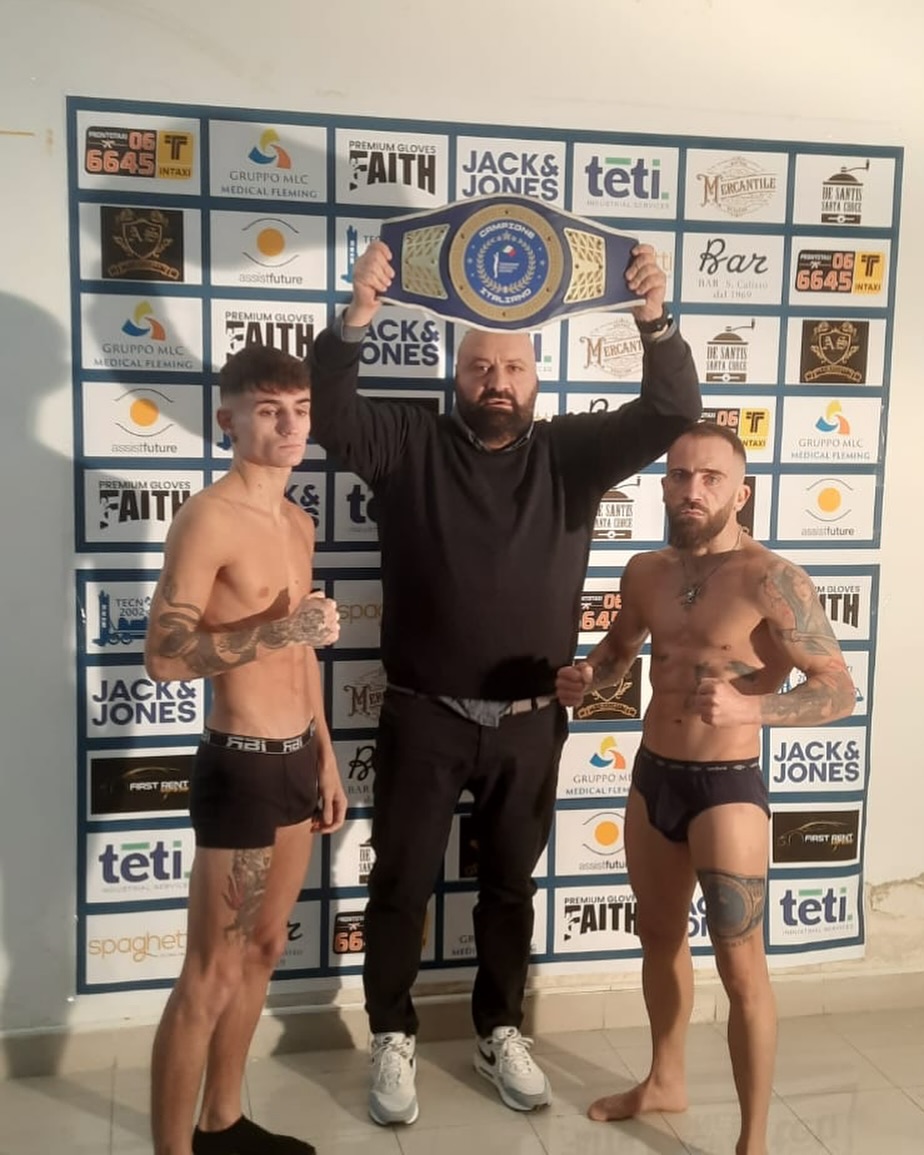 Titolo Italiano Pesi Gallo: PALASANTORO DI ROMA PRONTISSIMO PER LA SFIDA CONTINO VS FOGLIA - DIRETTA RAISPORT 
