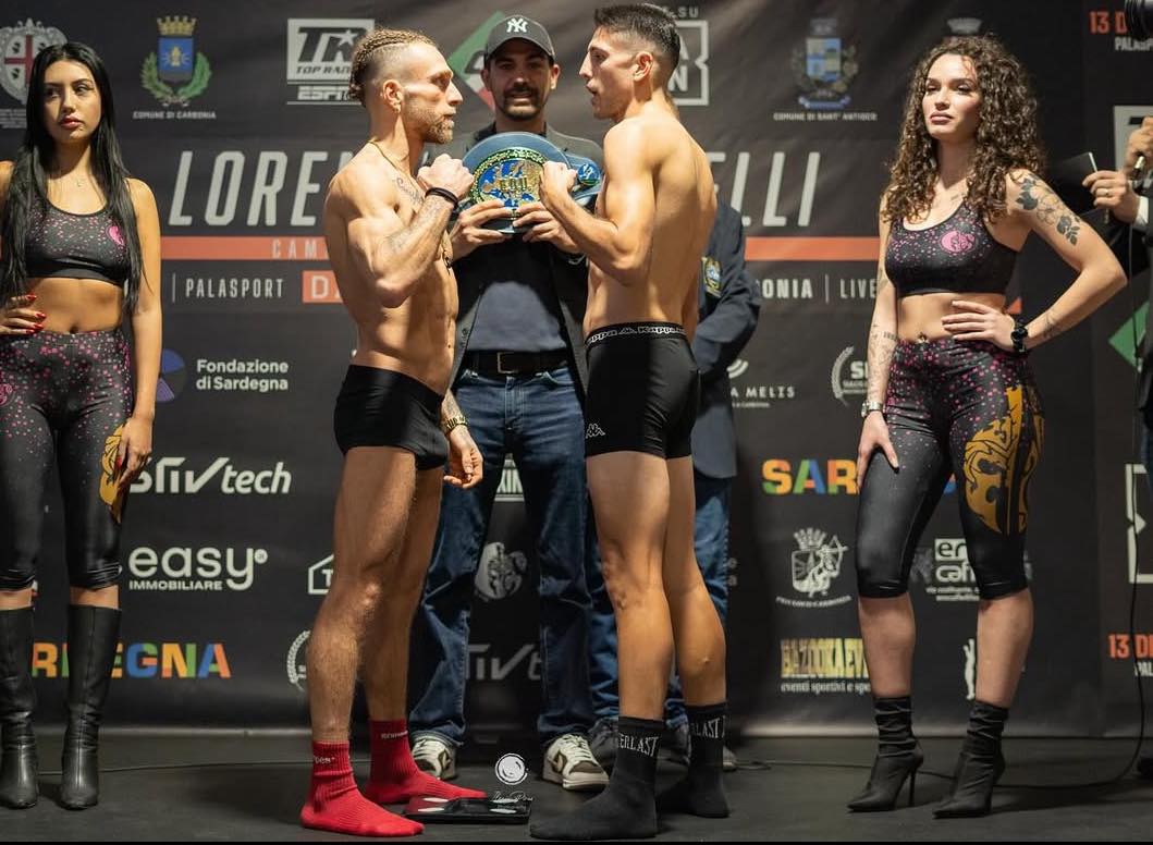 DOMANI 13/12 A CARBONIA GRANDELLI VS LORENTE PER L'EUROPEO DEI PIUMA - DIRETTA DAZN DALLE 20 