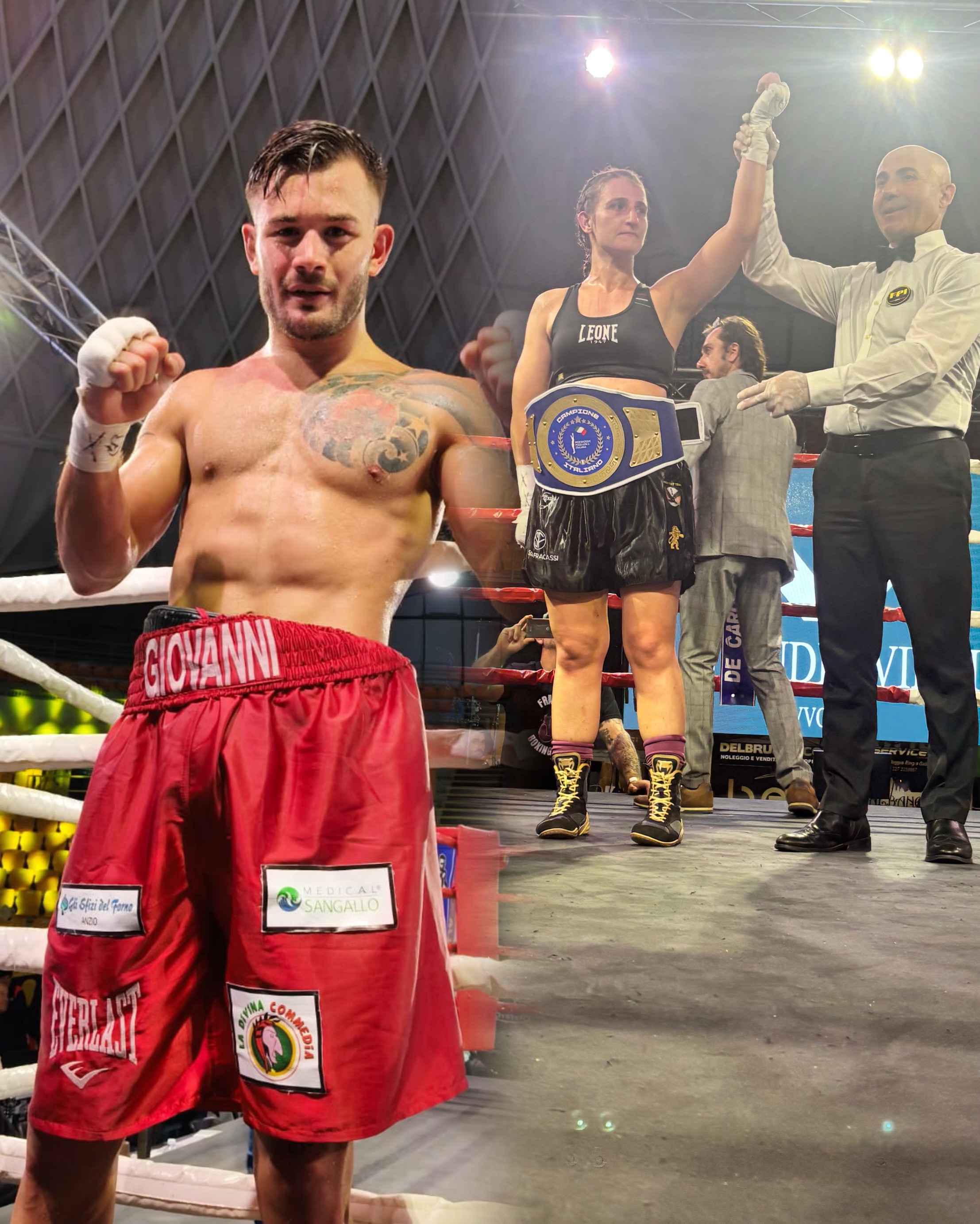 A ROMA 12° VITTORIA SU 12 MATCH PER SARCHIOTO E LA FRACASSI CONQUISTA L'ITALIANO SUPERLEGGERI
