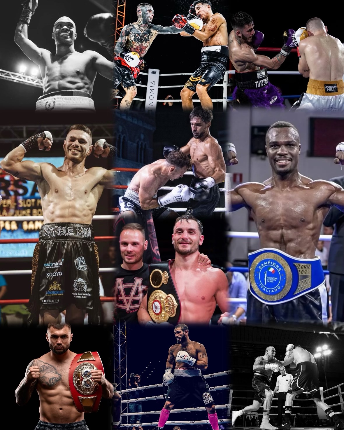 10 i Boxer italiani prossimamente saranno sul Ring per Titoli EBU Silver