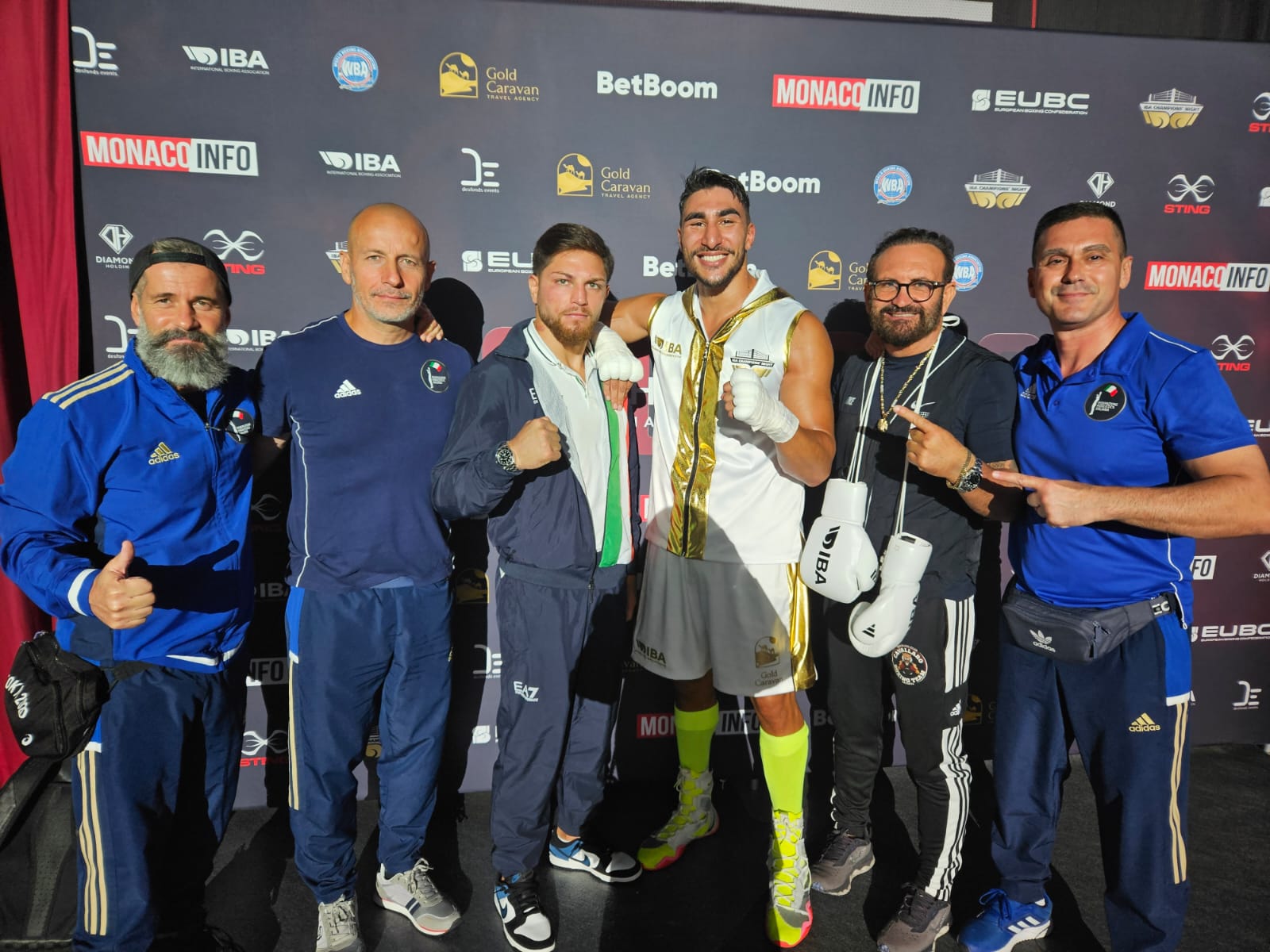 IBA CHAMPIONS' NIGHT: GRANDISSIME VITTORIE PER MOUHIIDINE NEI 92 KG E SALVO CAVALLARO NEI 75 KG