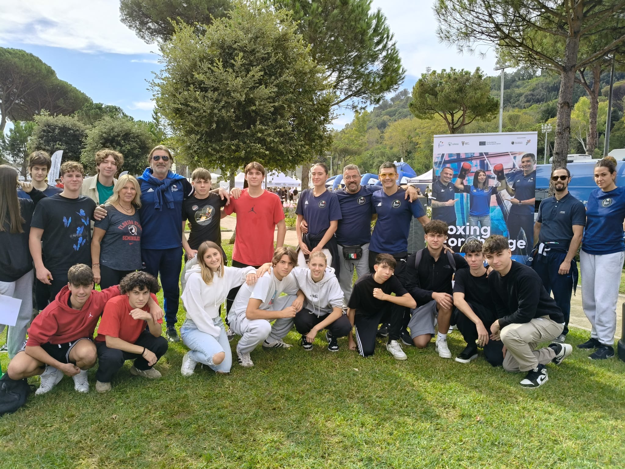 Stand FPI - TENNIS & Friends 2024 - Foro Italico Roma   - OGGI 1° GIORNATA CON IL SUPER CAMPIONE EMANUELE SIOUX BLANDAMURA