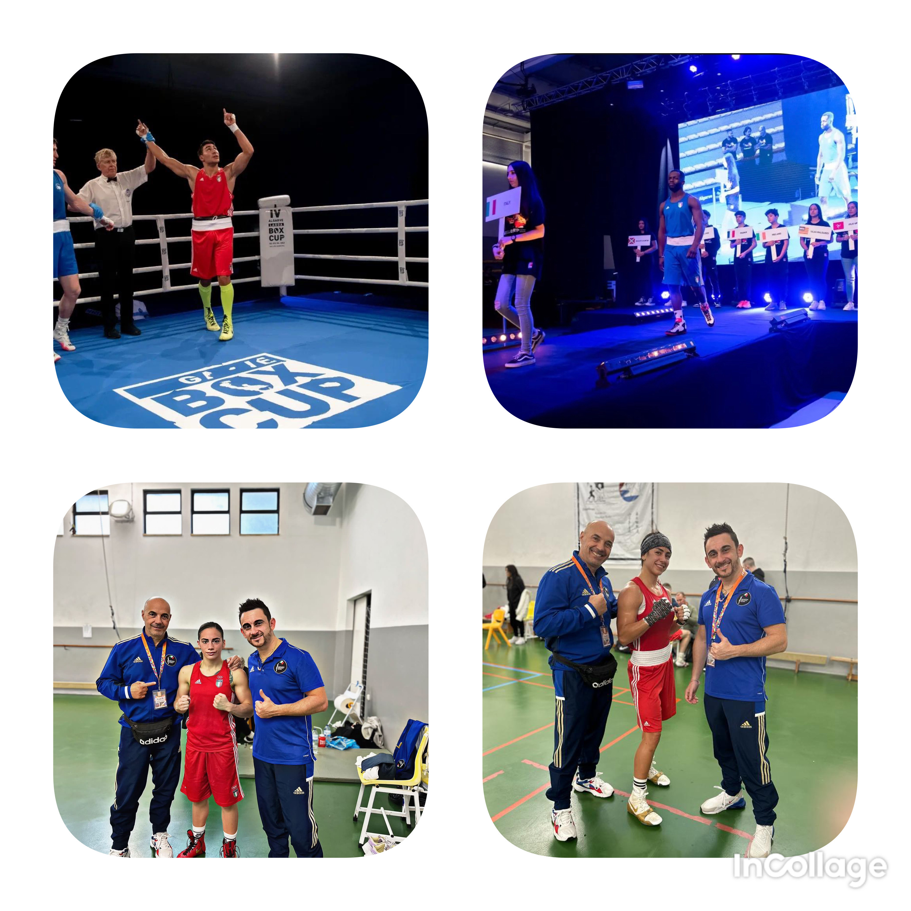 Algarve Cup 2022 - 3 Ori e 1 Argento per l'Italia Boxing team 