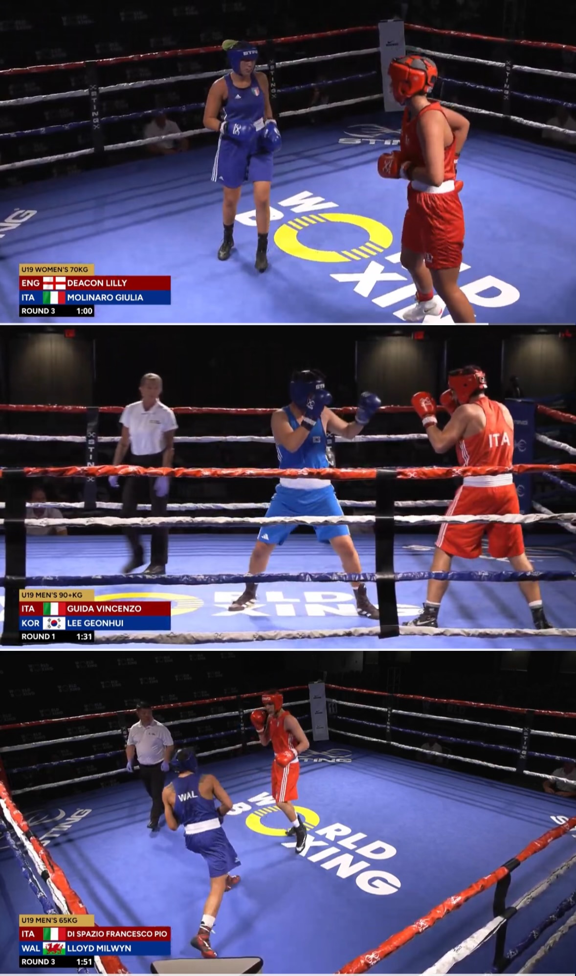 Mondiali U19 (Youth) World Boxing 2024 -   RISULTATI DAy 4 ITALIA BOXING TEAM 