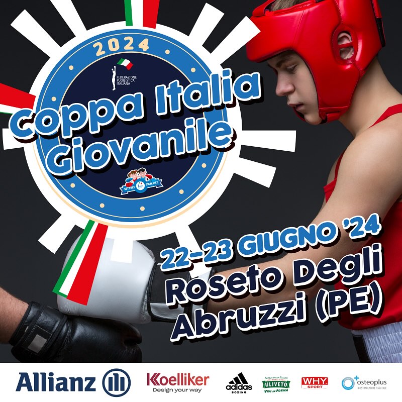 COPPA ITALIA GIOVANILE 2024 - ROSETO DEGLI ABRUZZI 22-23 Giugno p.v. 