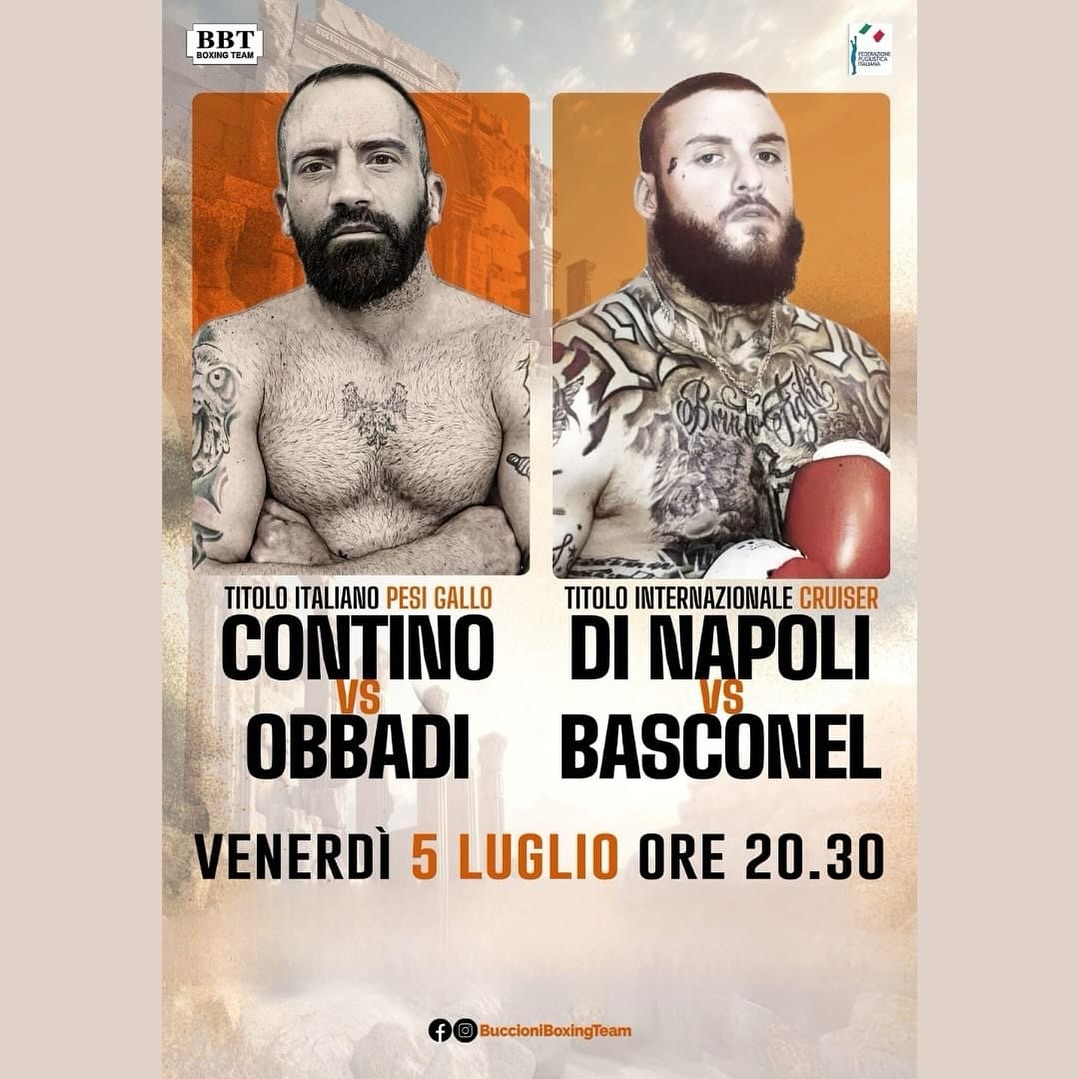 IL 5 LUGLIO A ROMA GRANDE EVENTO BBT CON DUE TITOLI IN PALIO 