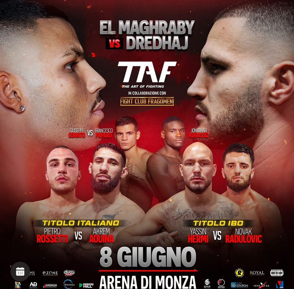 L'8 Giugno a Monza la 6° Edizione di The Art of Fighting 