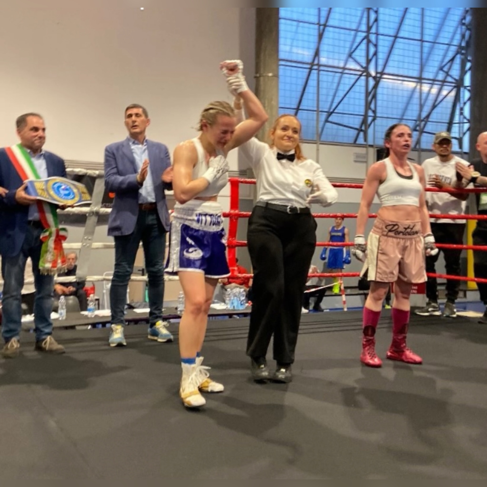  Vittoria Parigi Bini nuova Campionessa Italiana pesi Paglia