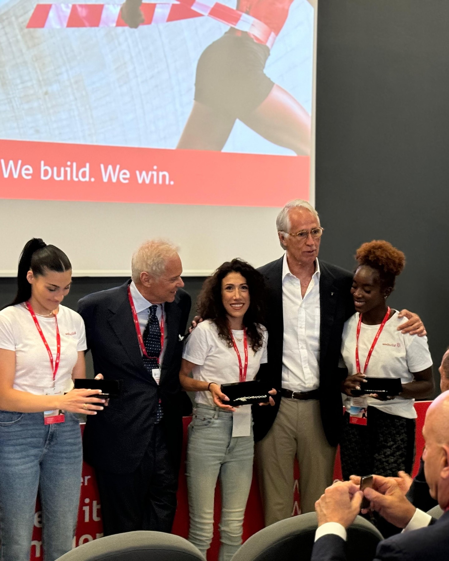 Angela Carini tra le Testimonial del Progetto "WE Build Per Lo Sport."