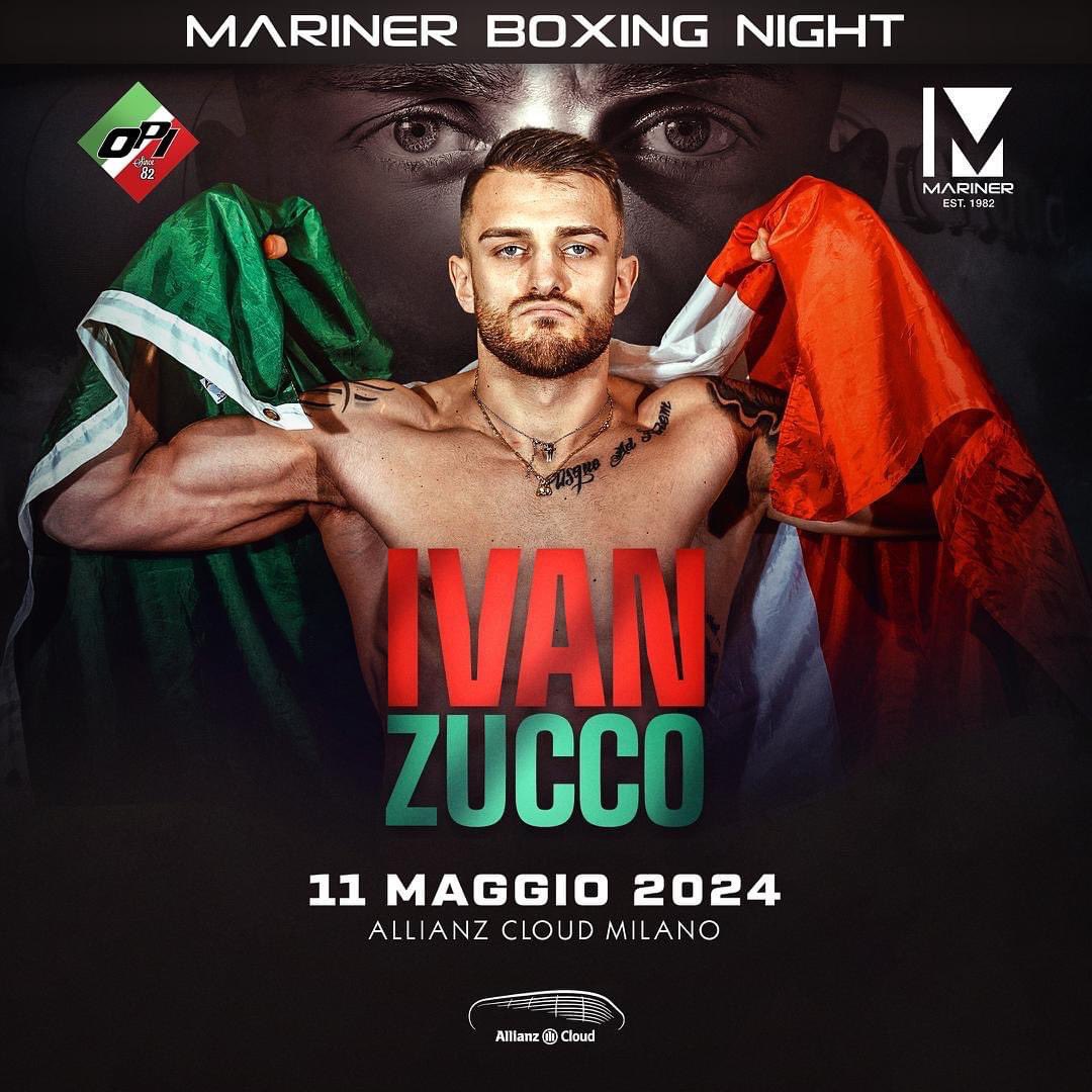 L'11 maggio a Milano Ivan Zucco torna sul ring 