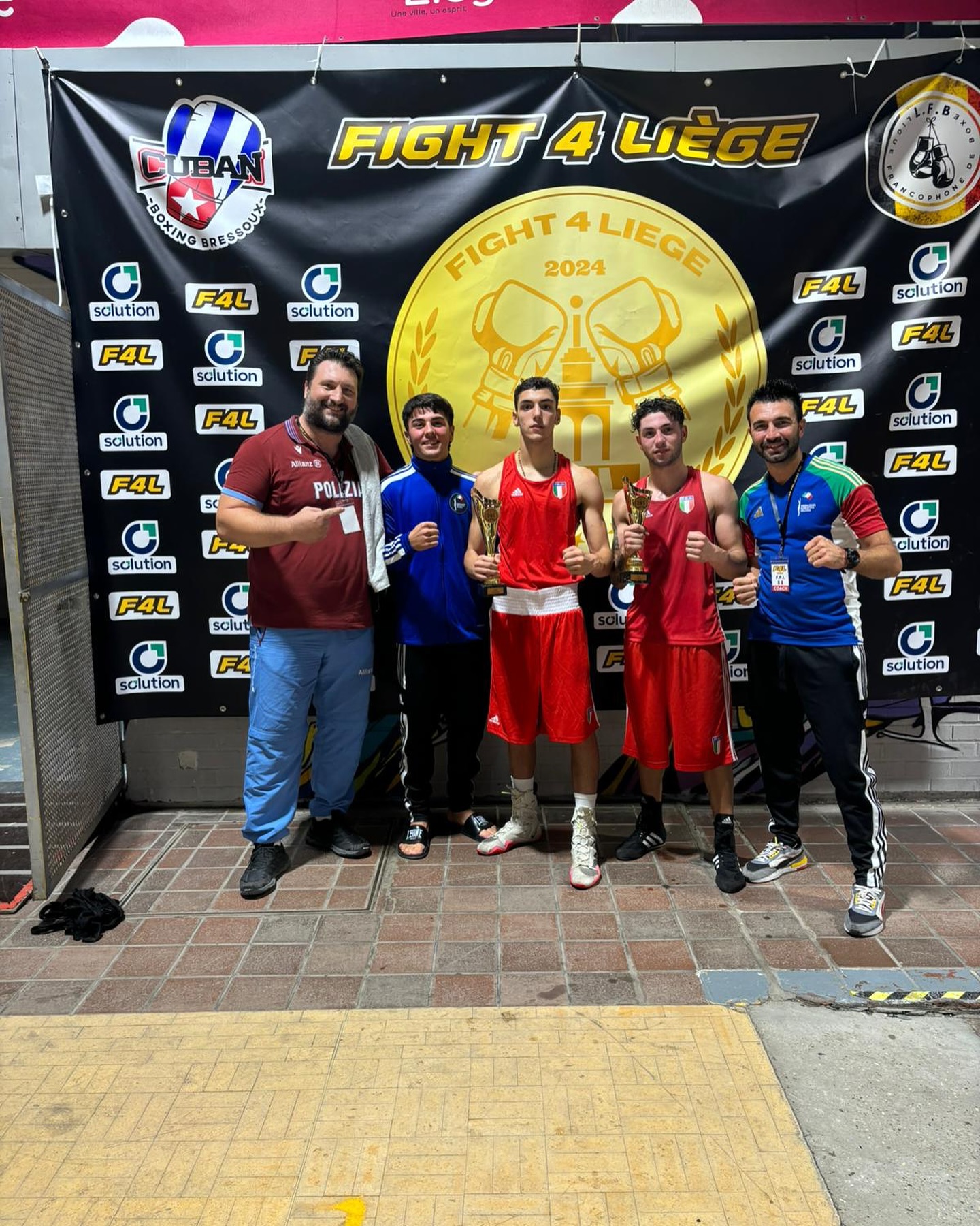 2 Ori e 1 Bronzo per gli Azzurri Youth al Torneo Internazionale "Fight4Liege"