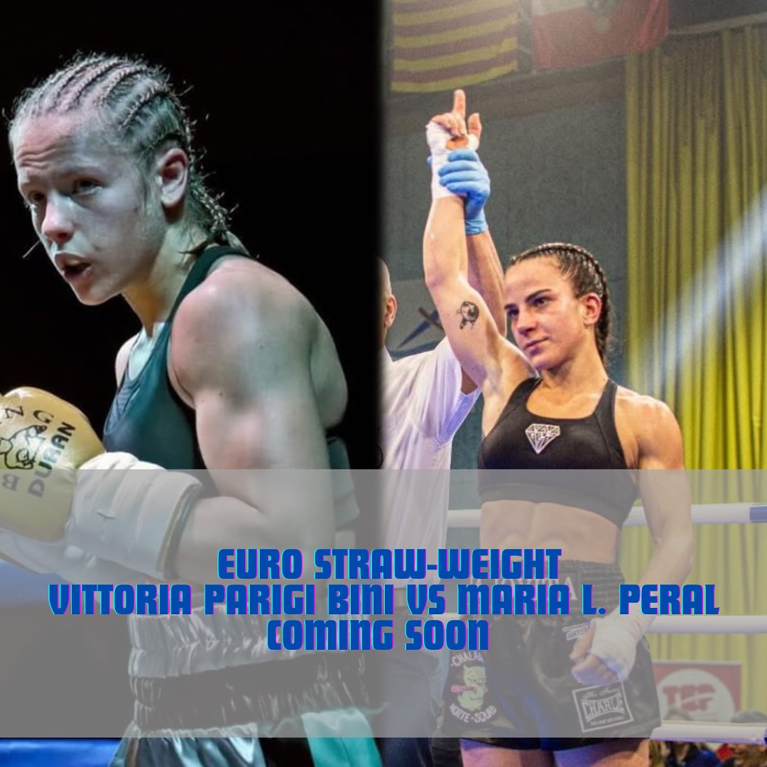 TITOLO EUROPEO PESI PAGLIA - PROSSIMAMENTE LA SFIDA TRA Vittoria Parigi Bini E MARIA LUIZ PERAL 