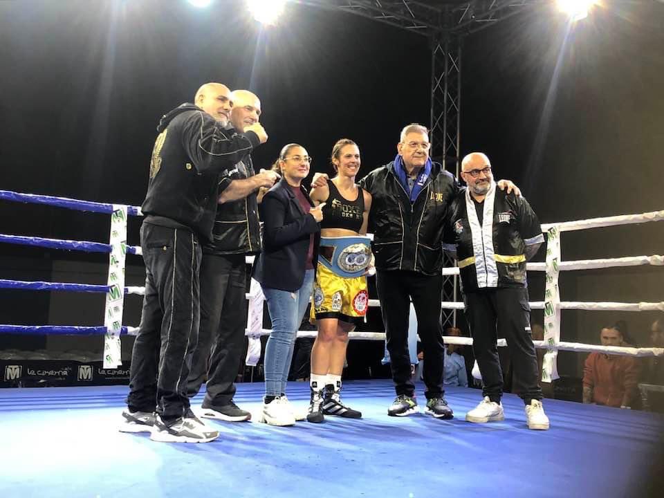 Simona Salvatori Nuova Campionessa IBf INT. Pesi Gallo 