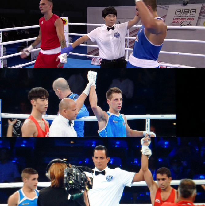 AIBA World Boxing Championships Amburgo 2017 Day 1 - Di Serio 56 Kg e Cavallaro 75 Kg volano agli ottavi, Serra esce nei 49 Kg #ItaBoxing