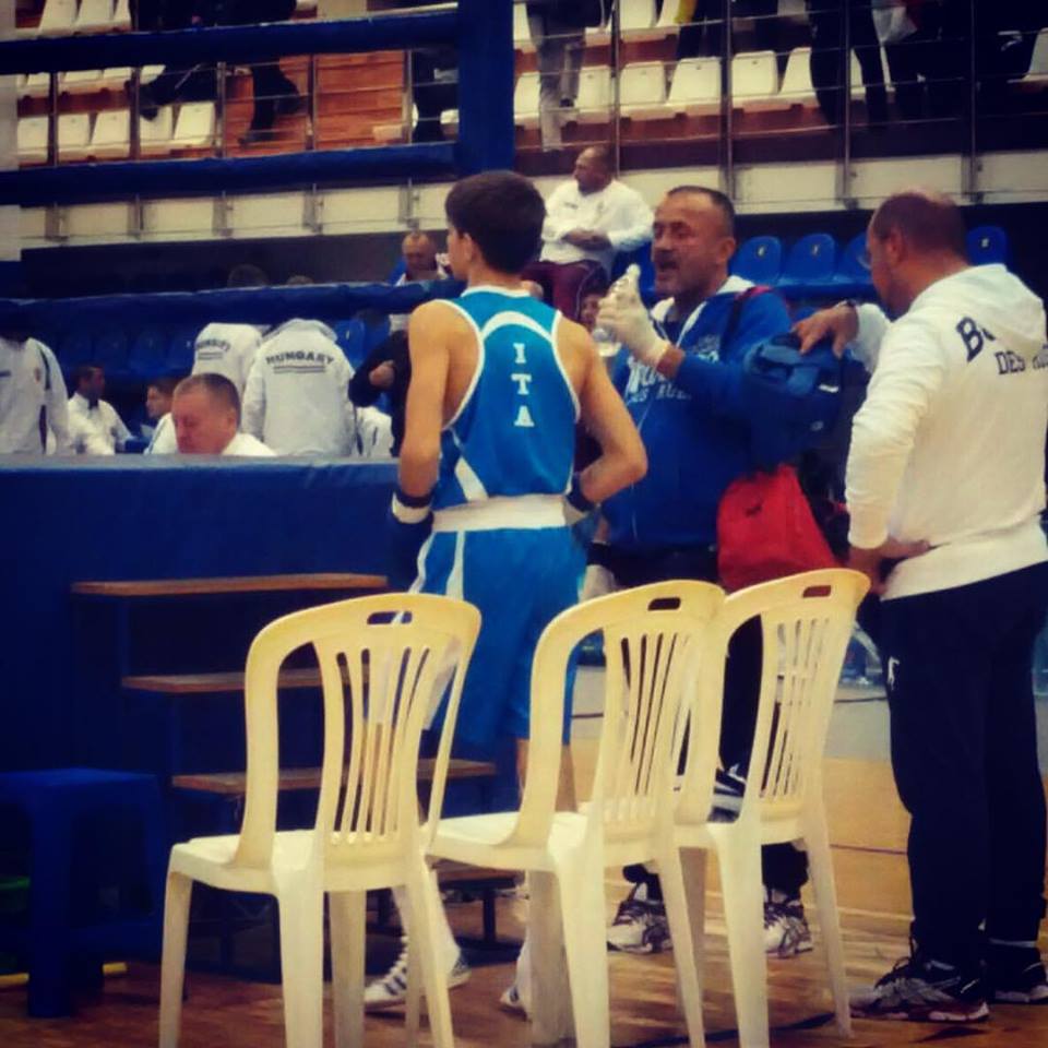 Terza giornata agli Europei Schoolboy di Anapa, sul ring il 54 Kg Grilli impegnato negli ottavi #EUBCSchool2015 #ItaBoxing #WeWantRoma #noisiamoenergia