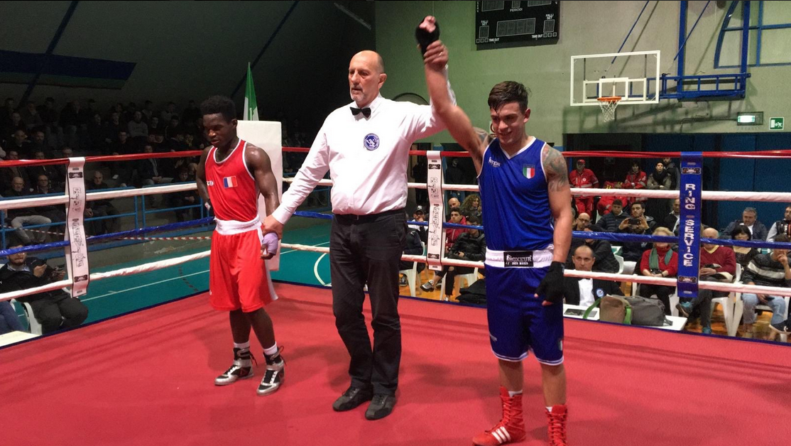 Gli Azzurri Elite s'impongono per 5-3 nel Dual Match di Bastia Umbra vs Francia #ItaBoxing