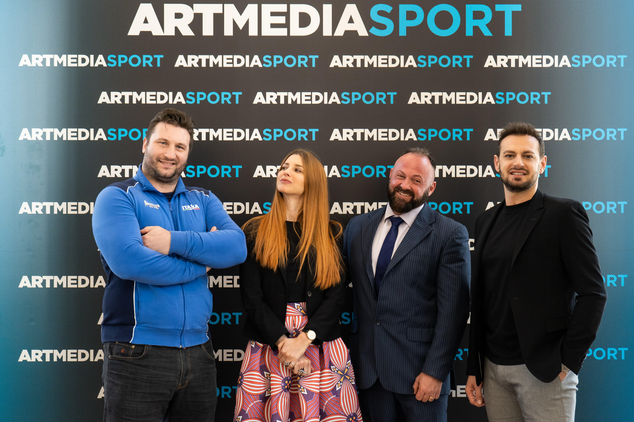 Gran folla alla presentazione di Artmediasport