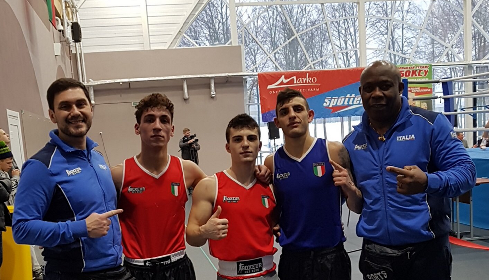 Torneo Int. Kolochin Under 22: 4 Azzurri nelle finali, derby Tricolore per l'Oro nei 52 Kg #ItaBoxing  