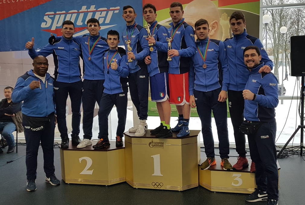 3 Ori, 1 Argento e 2 Bronzi per gli Azzurri UNDER 22 nel Torneo Int. Kolochin #ItaBoxing